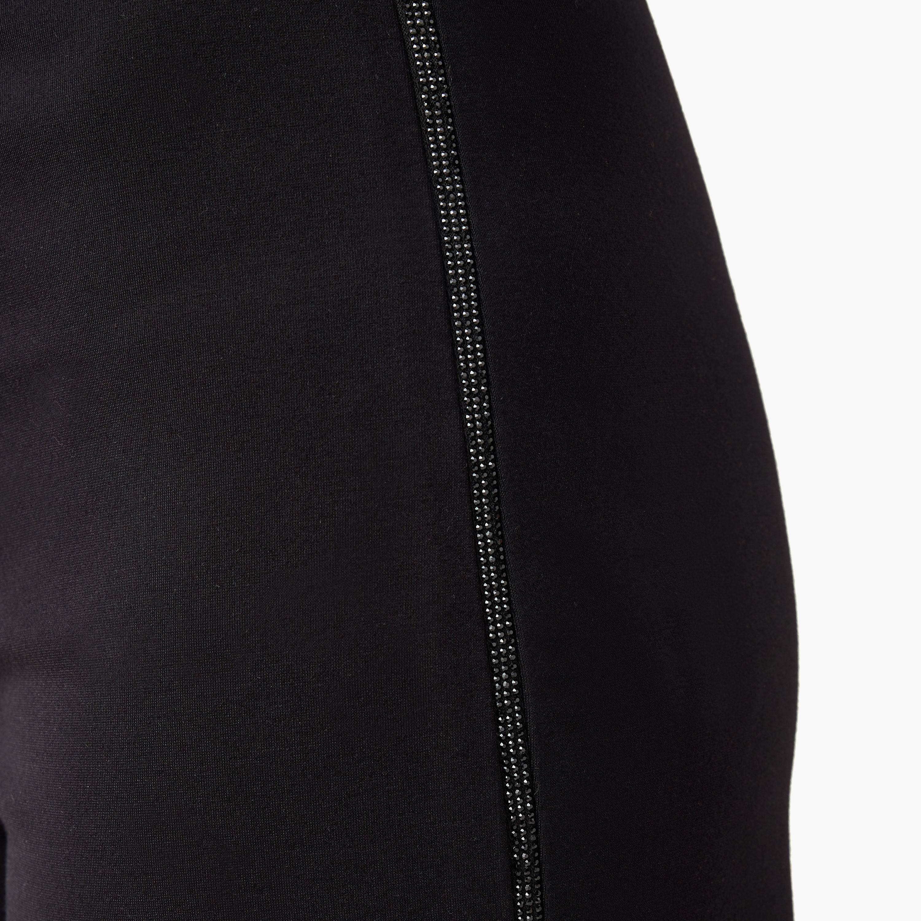 Wide Leg Pants with Rhinestone Embellishment-women-clothing-bottoms-trousers-image-6