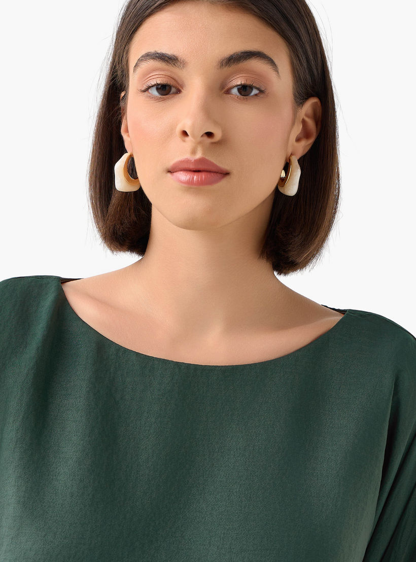 Regular Fit Layered Top with Boat Neck-women-clothing-shirtsandblouses-blouses-image-4