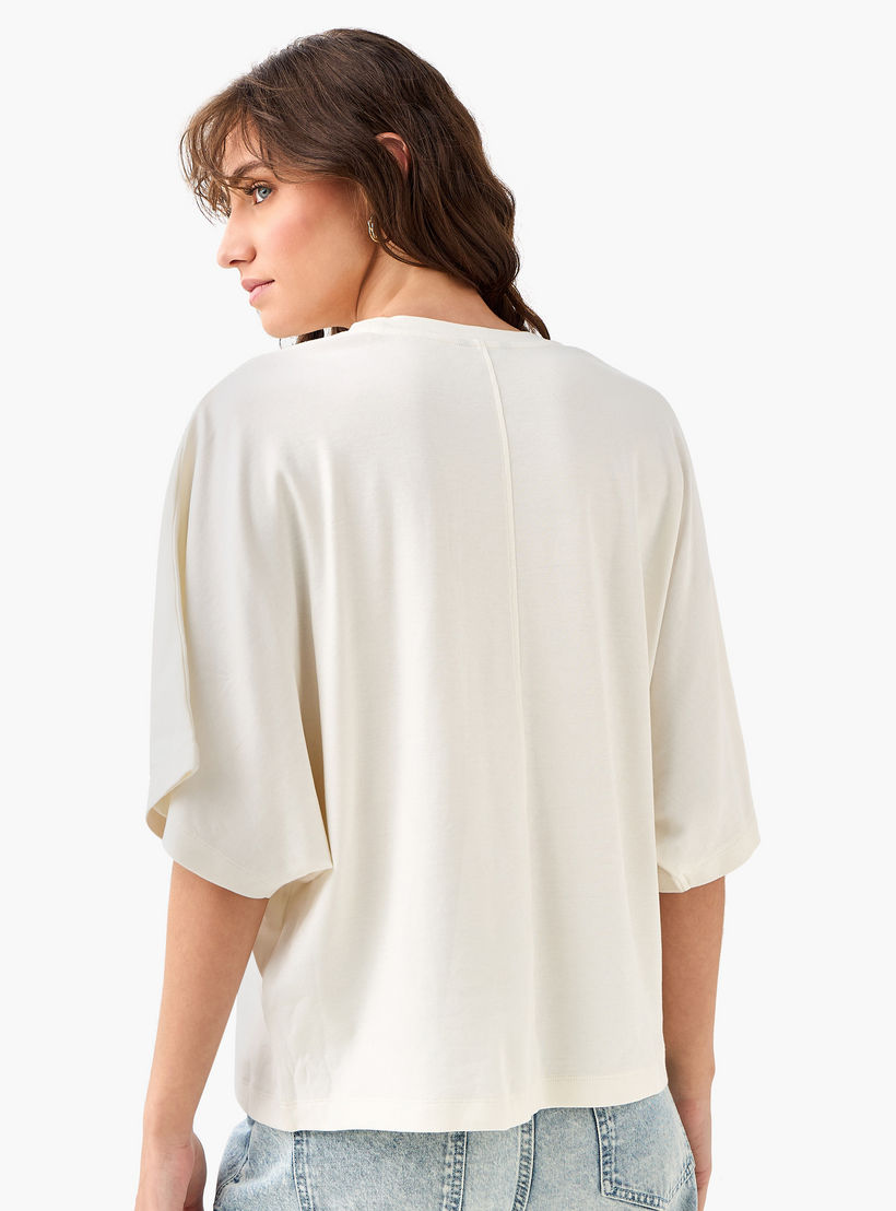 T-shirt with Floral Embroidery-women-clothing-tshirts-image-4