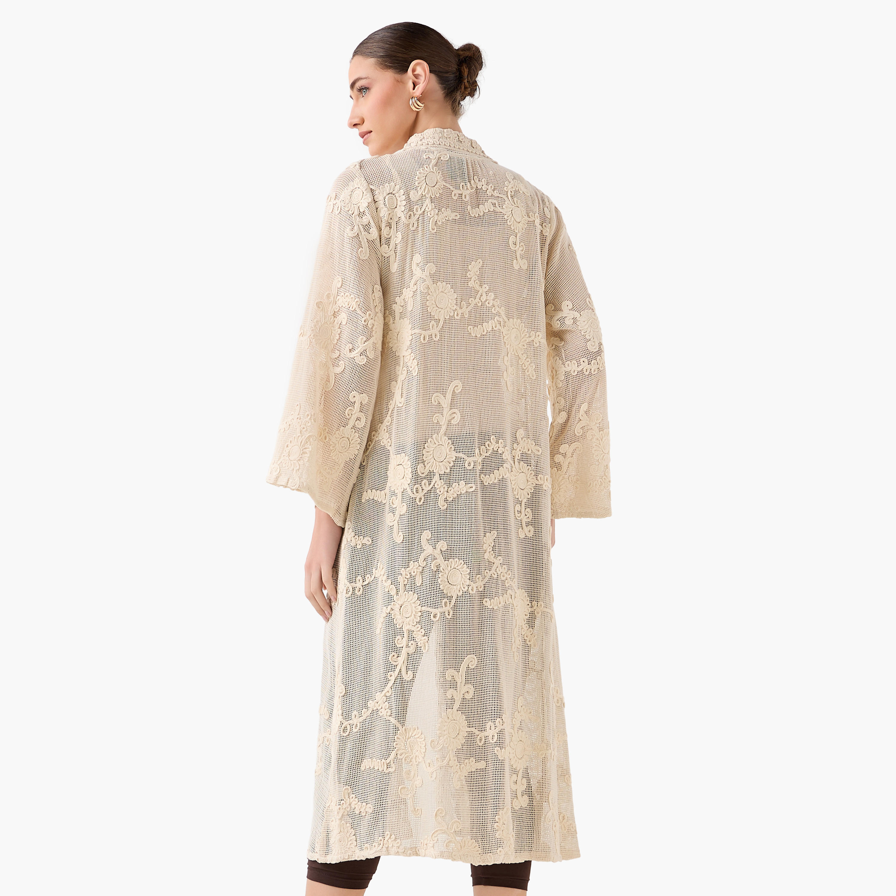 سترة شروج شبكية دانتيل زهور بمقدمة مفتوحة-women-clothing-shirtsandblouses-blouses-image-7