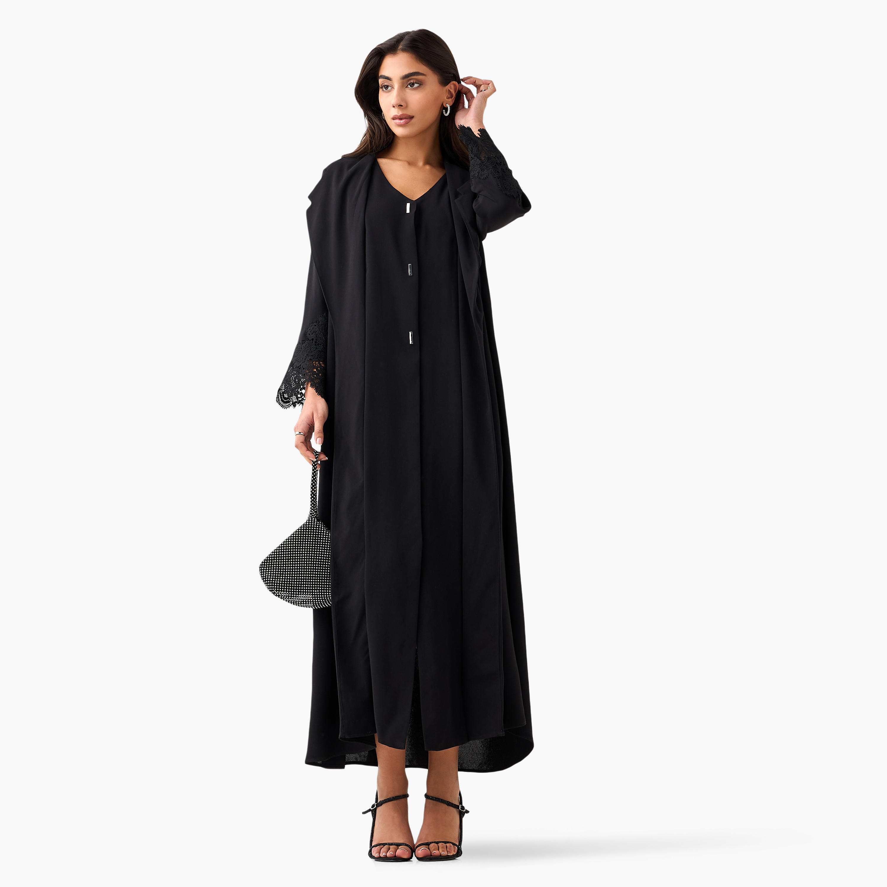 Maxi Dress with Cover-Up-women-clothing-dresses-image-4