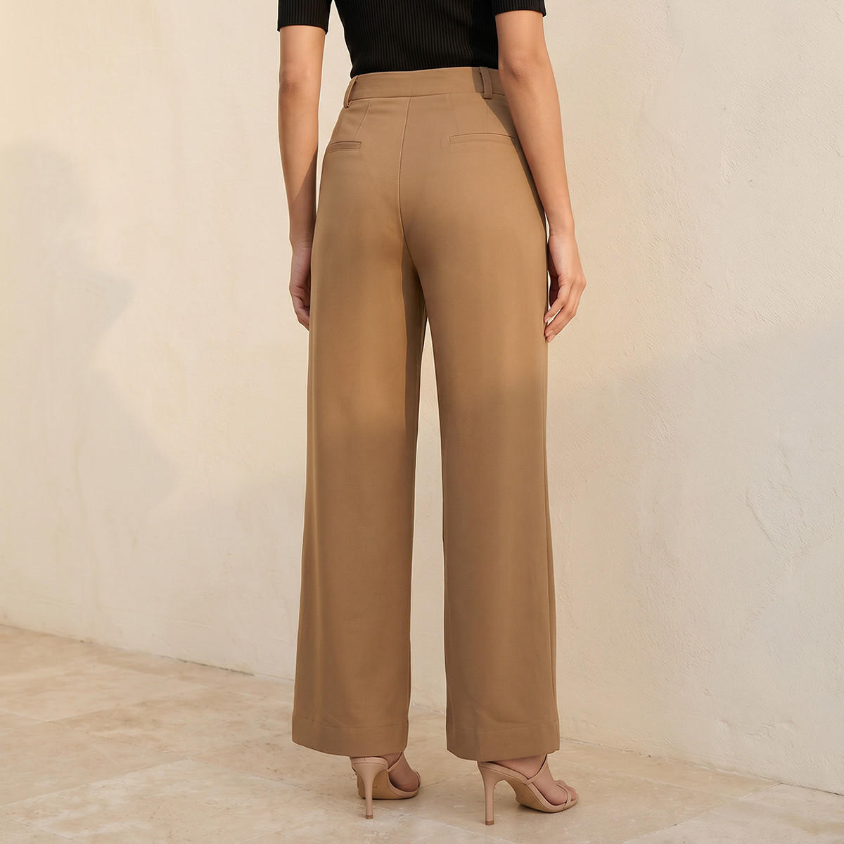 Splash Smart Full-Length Straight Fit Pants-women-clothing-trousers-image-4