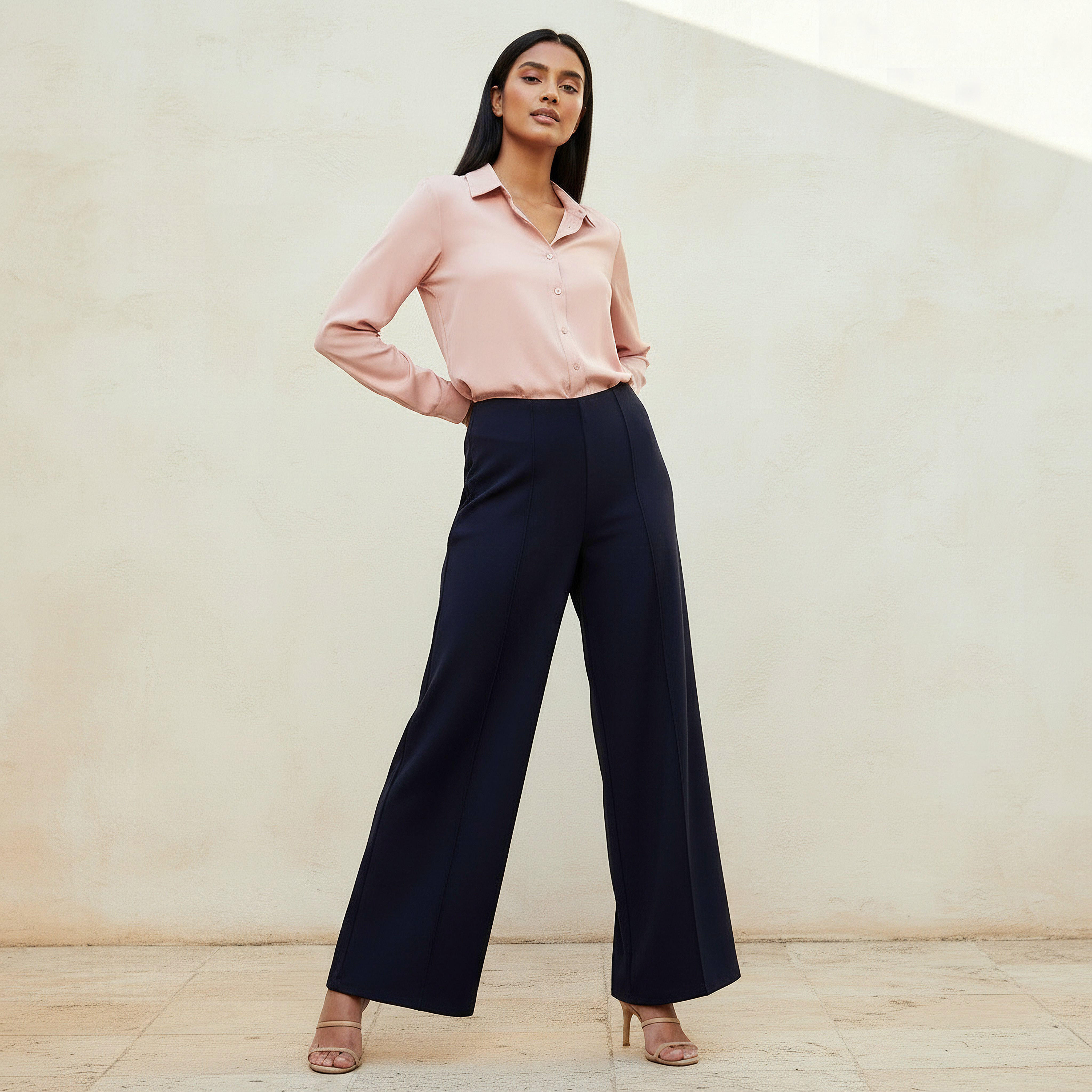 Full Length Ponte Wide-Leg Pants-women-clothing-bottoms-trousers-image-3