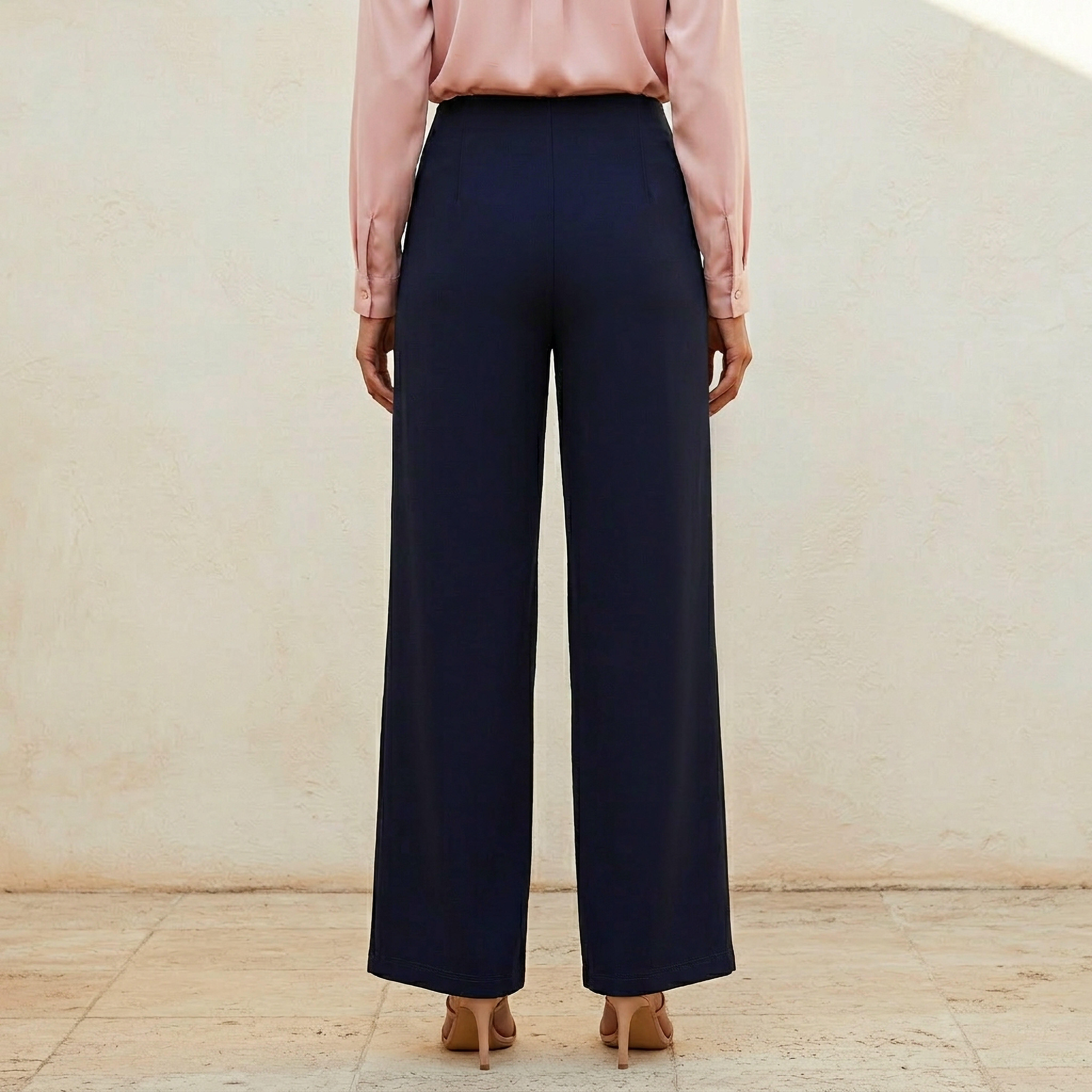 Full Length Ponte Wide-Leg Pants-women-clothing-bottoms-trousers-image-4