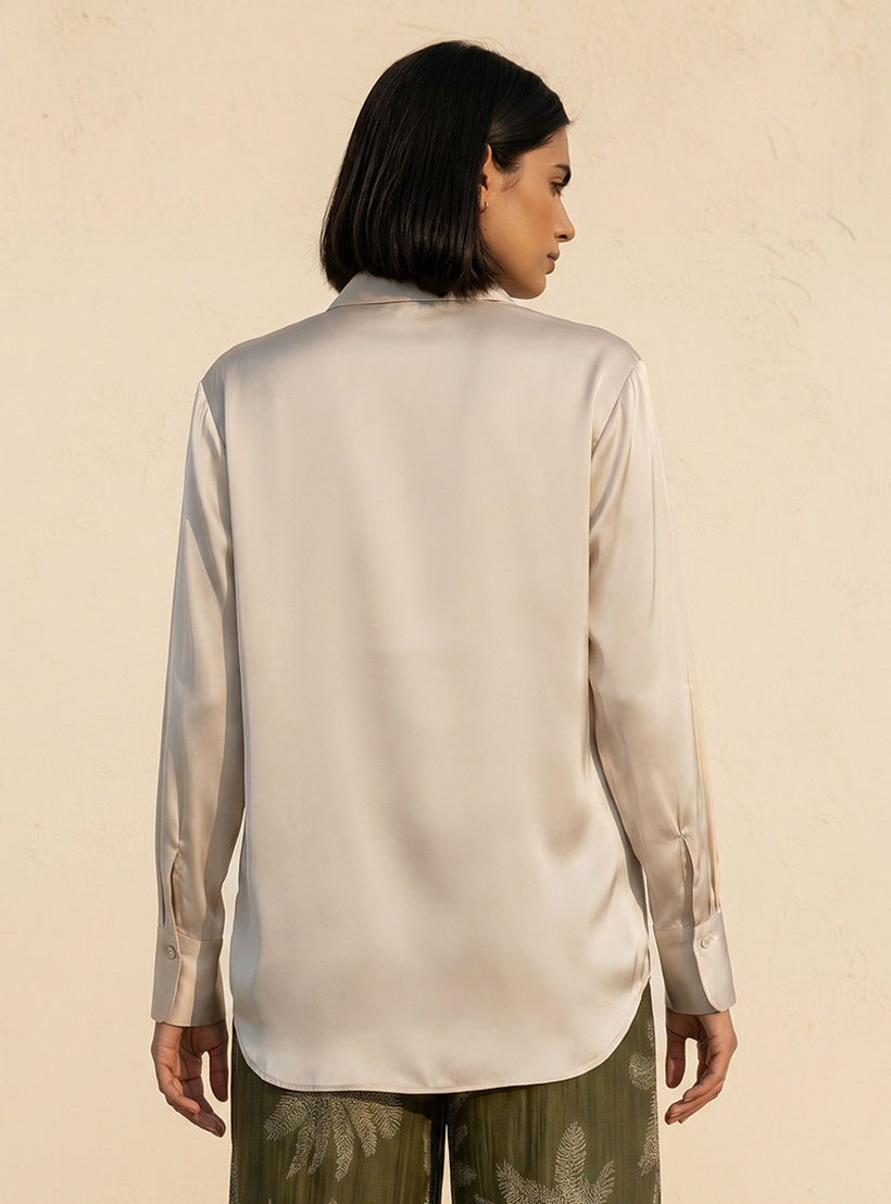 قميص ساتان من سبلاش سمارت-women-clothing-shirtsandblouses-shirts-image-4
