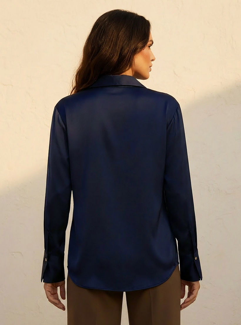 قميص ساتان من سبلاش سمارت-women-clothing-shirtsandblouses-shirts-image-4