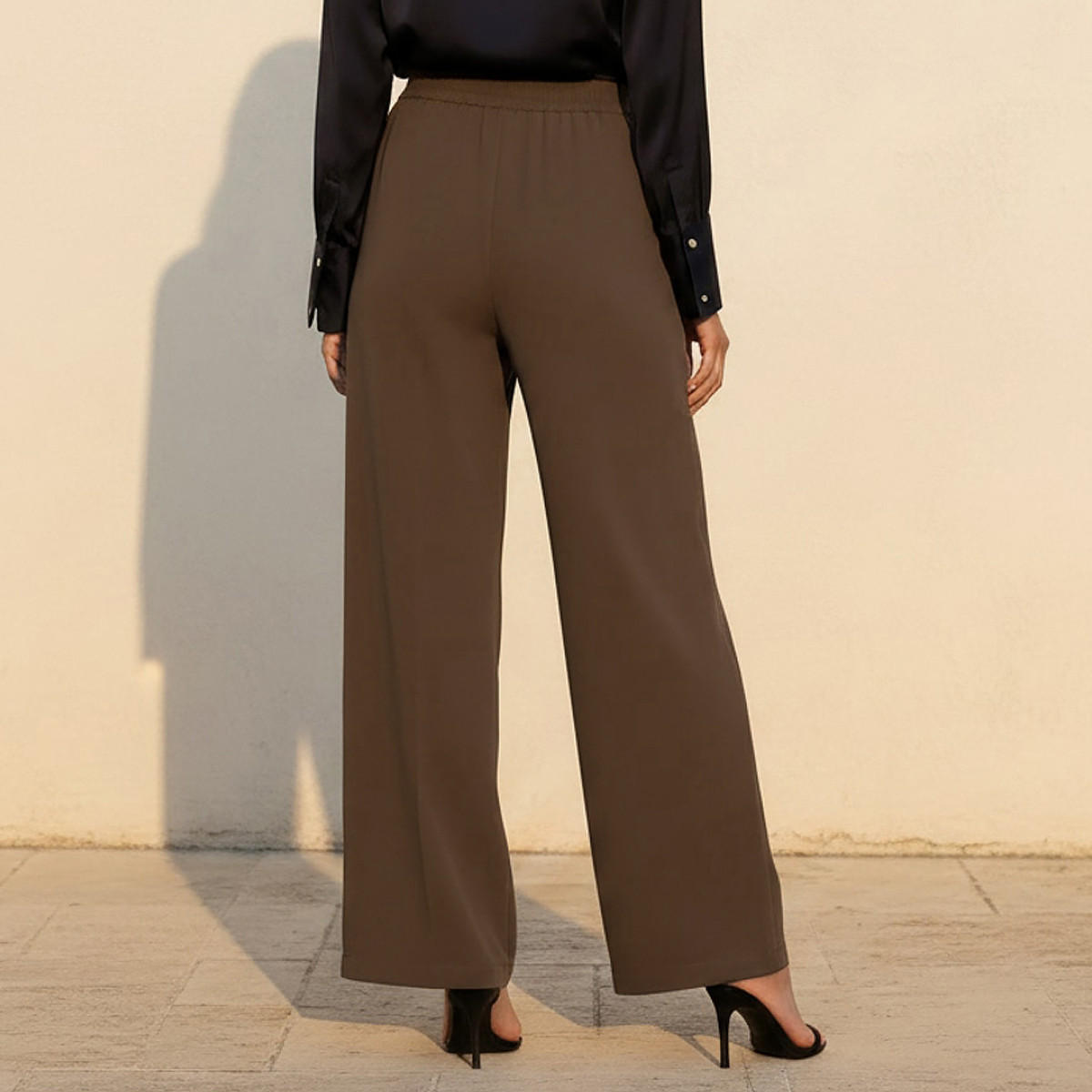 Splash Smart Straight Fit Crease Design Pants-women-clothing-bottoms-trousers-image-4