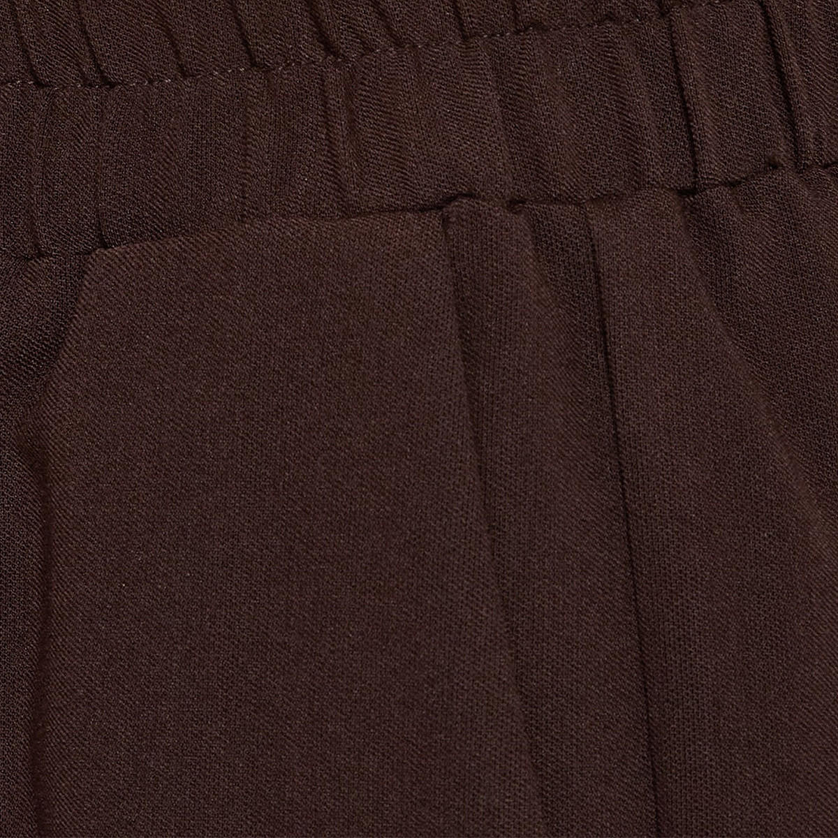 Elasticated Waist Turn Up Trousers-women-clothing-bottoms-trousers-image-2