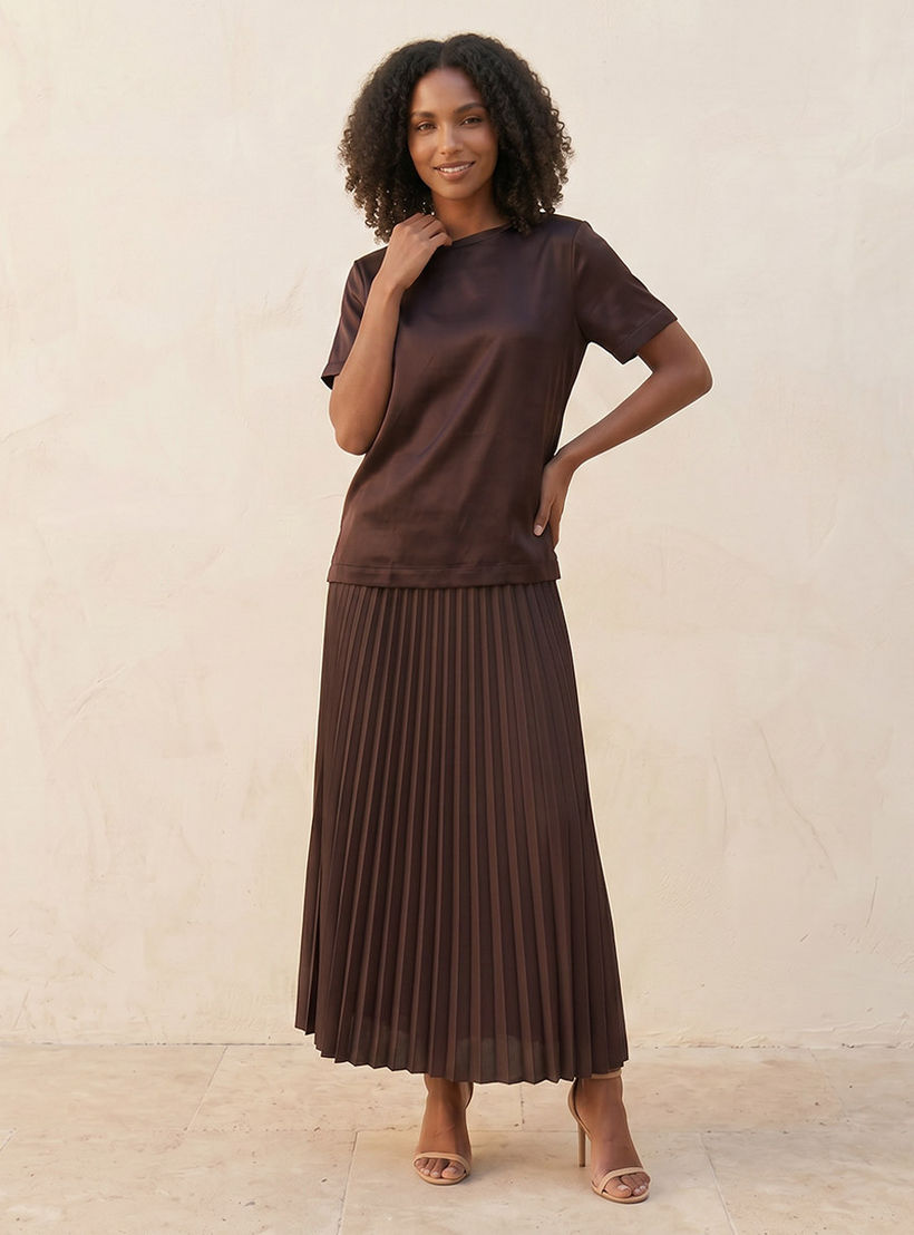 تيشيرت بياقة ضيقة من سبلاش سمارت-women-clothing-tshirts-image-3