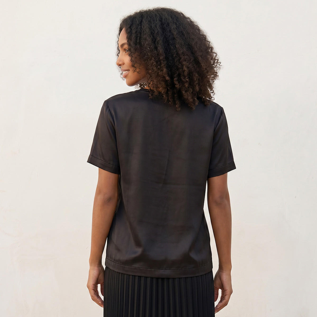تيشيرت بياقة ضيقة من سبلاش سمارت-women-clothing-tshirts-image-4