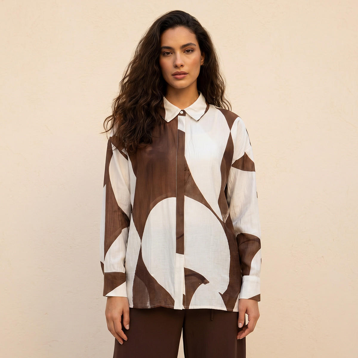 Relaxed Fit Shirt with Abstract Print-women-clothing-shirtsandblouses-shirts-image-1