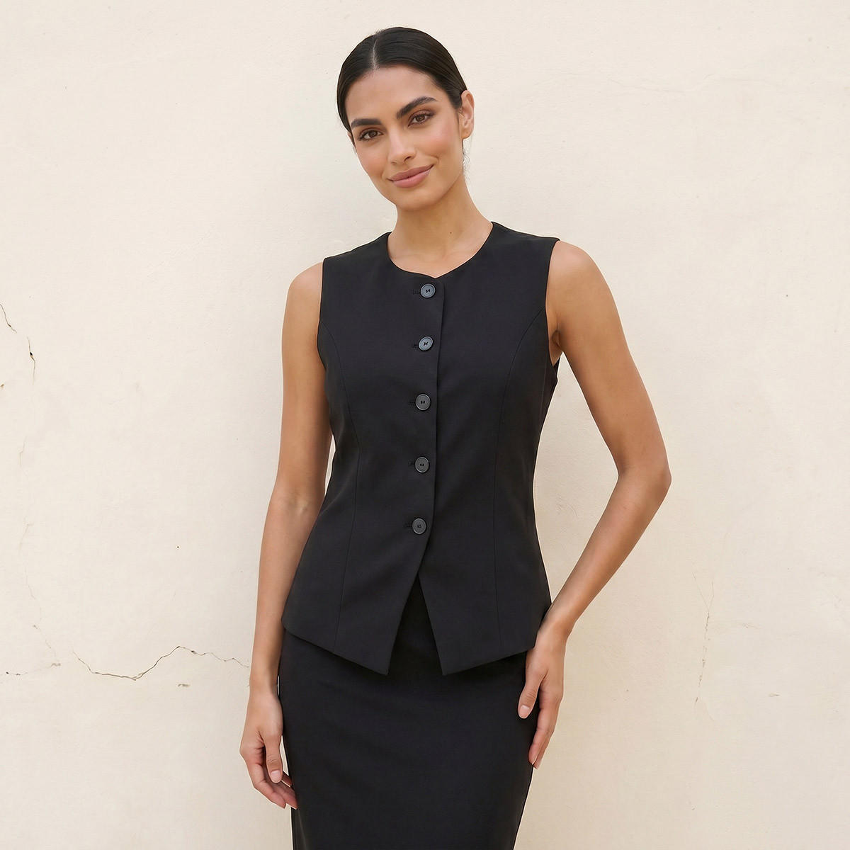 معطف قصير من سبلاش سمارت-women-winterwear-coatsandjackets-waistcoats-image-1