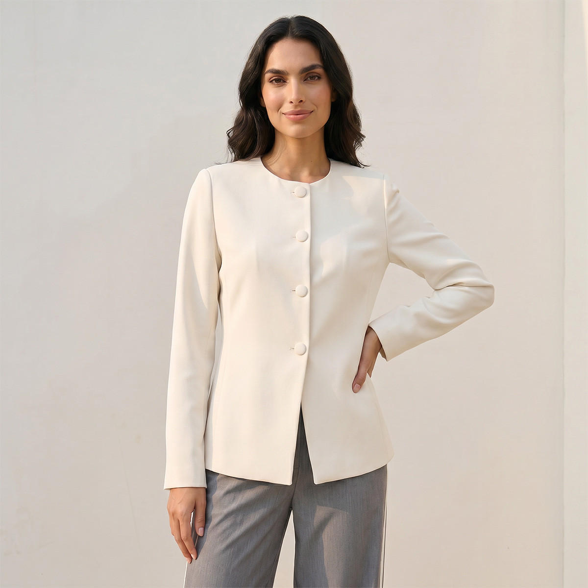بليزر من سبلاش سمارت-women-clothing-coatsandjackets-blazers-image-1