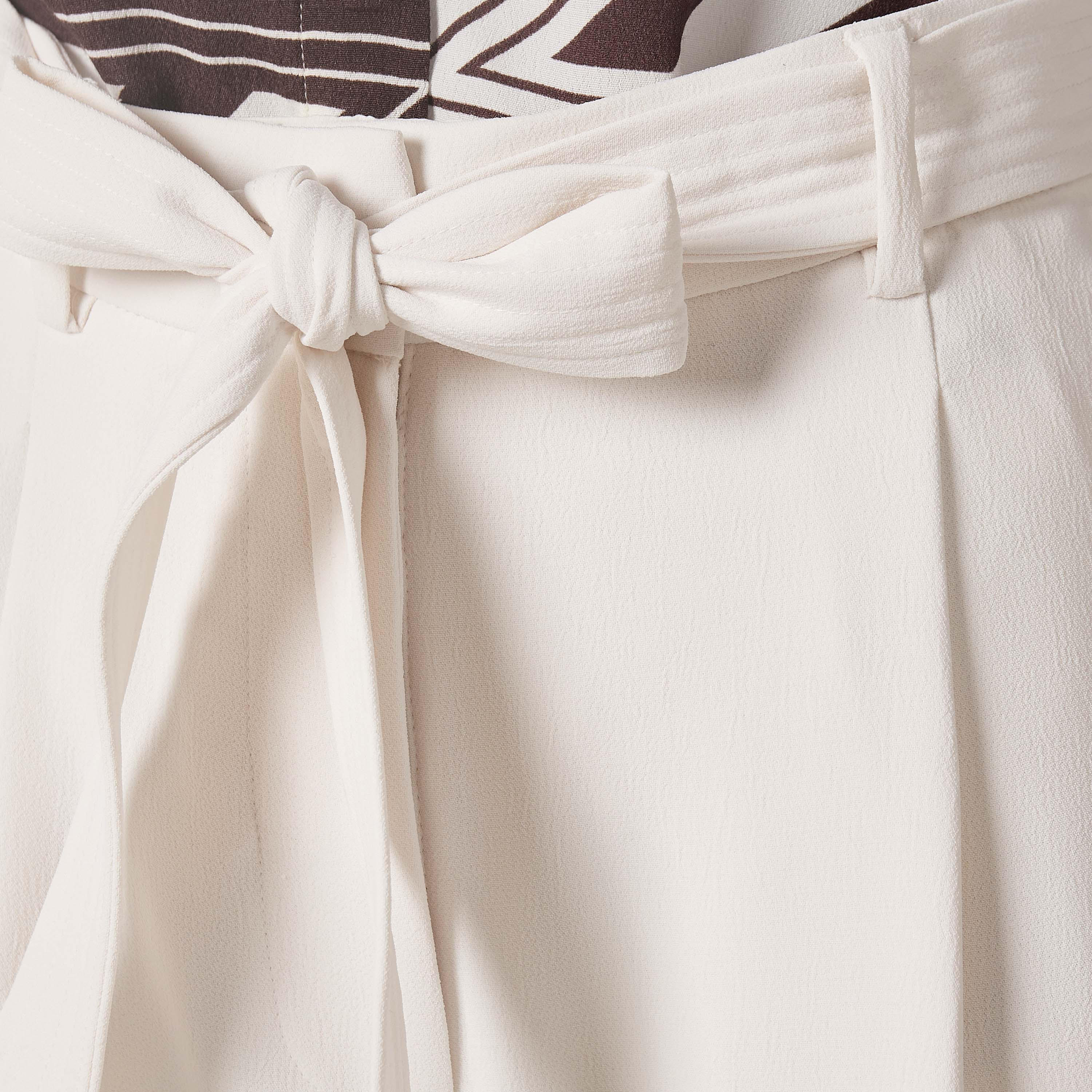 بنطلون بقصّة مستقيمة وحزام من سبلاش سمارت-women-clothing-trousers-image-2