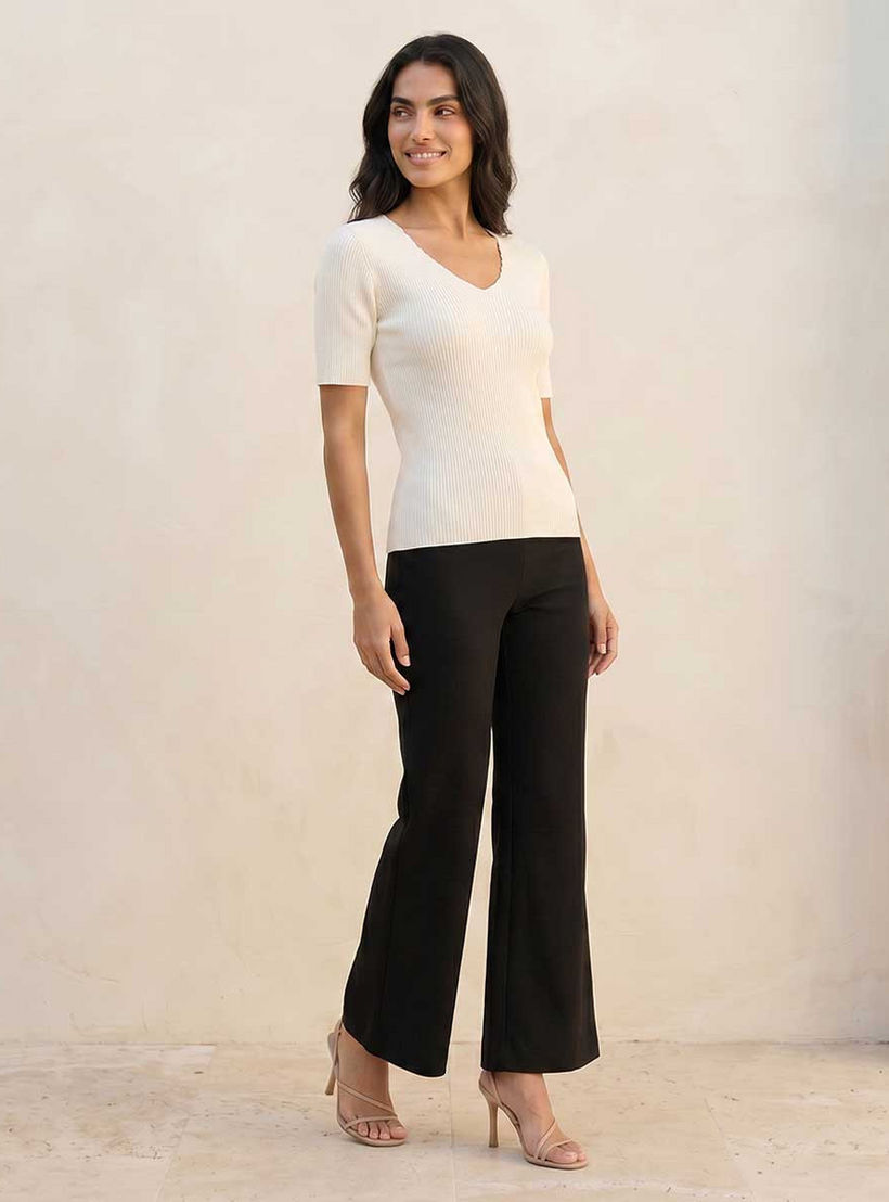 Splash Smart T-shirt with V-neck-women-clothing-tshirts-image-3
