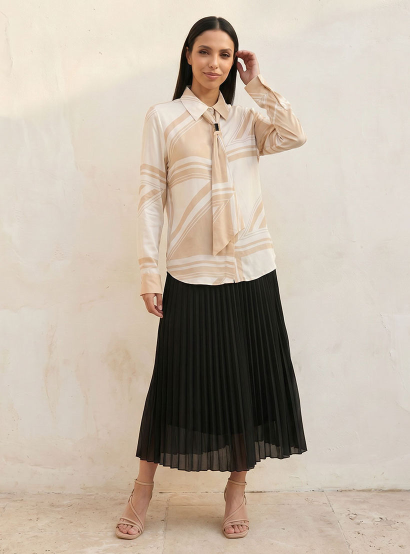 Splash Smart Shirt with Neck Tie-women-clothing-shirtsandblouses-shirts-image-3