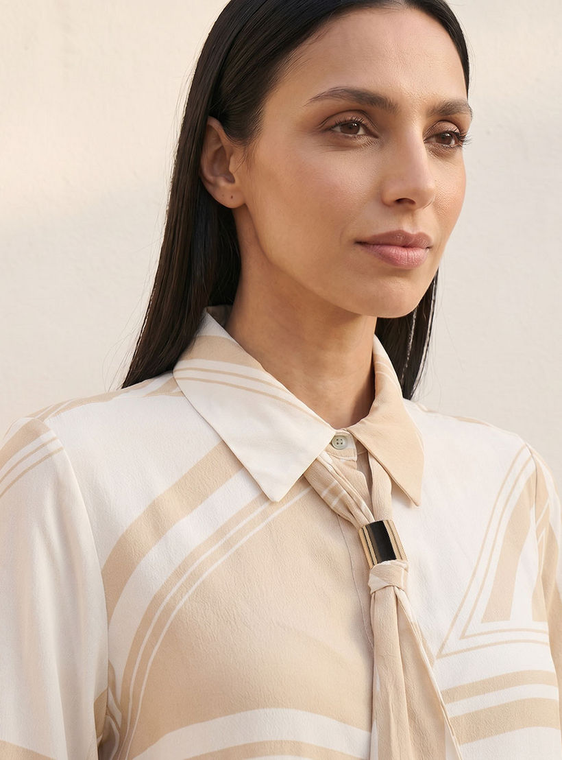 Splash Smart Shirt with Neck Tie-women-clothing-shirtsandblouses-shirts-image-6