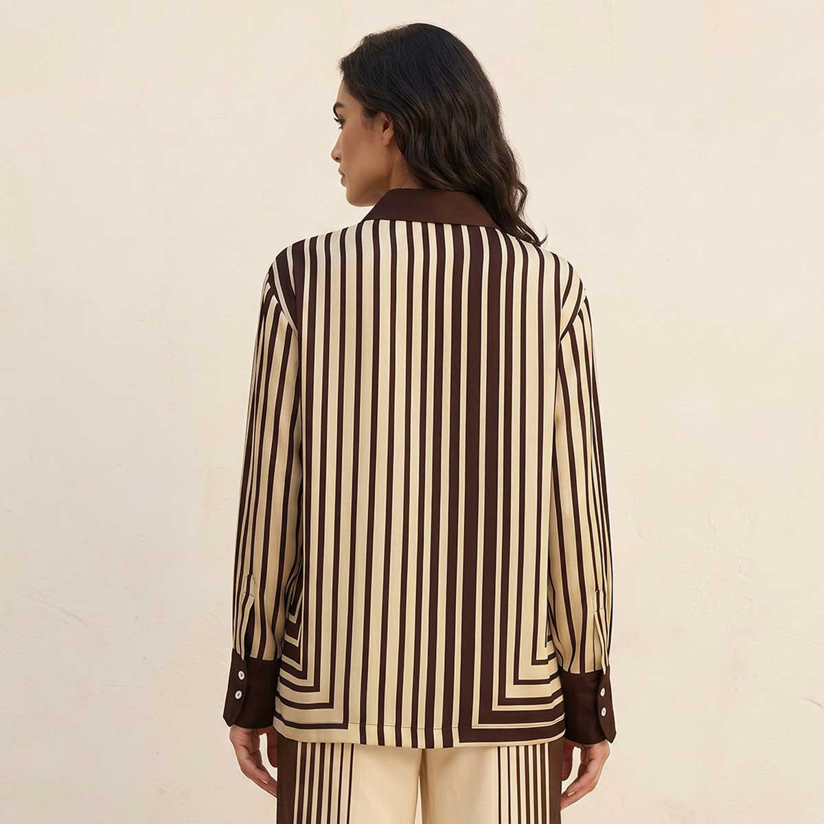قميص مقلم من سبلاش سمارت-women-clothing-shirtsandblouses-shirts-image-4