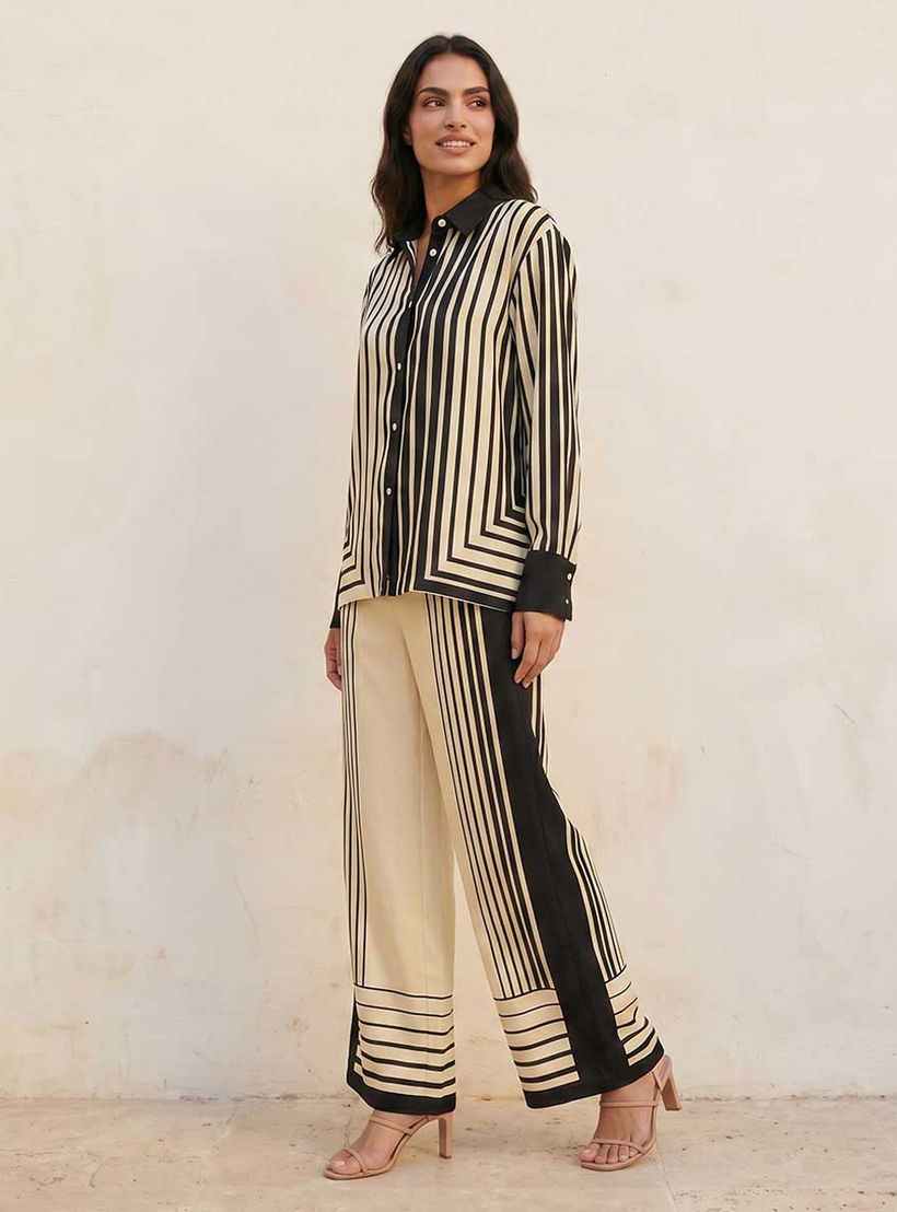 قميص مقلم من سبلاش سمارت-women-clothing-shirtsandblouses-shirts-image-3