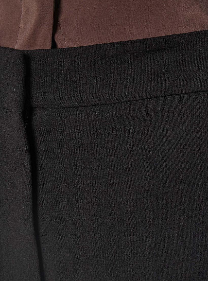 بنطلون بقصة مستقيمة وخصر مطاطي من سبلاش سمارت-women-clothing-trousers-image-2
