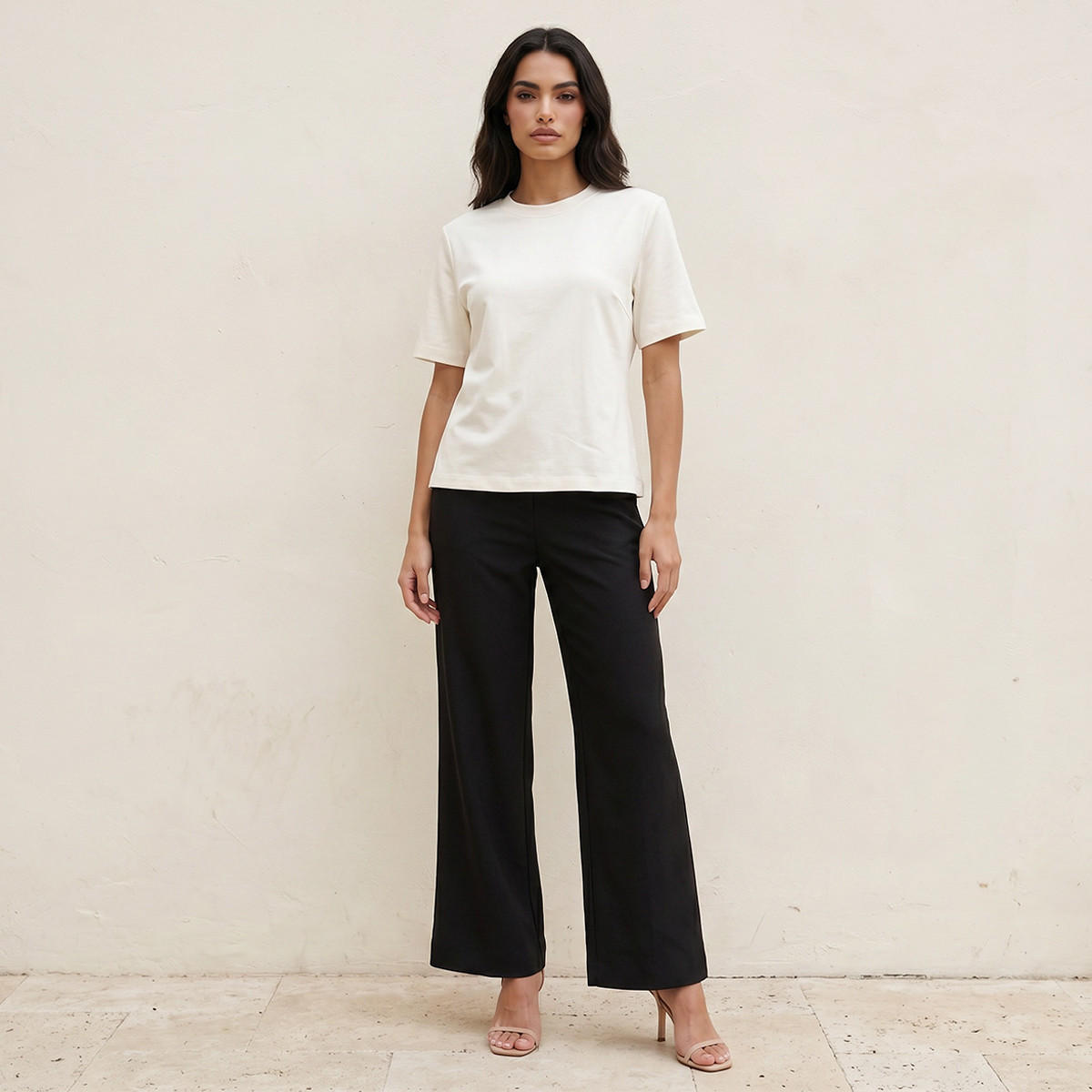 تيشيرت قطن بقصة عادية من سبلاش سمارت-women-clothing-tshirts-image-3