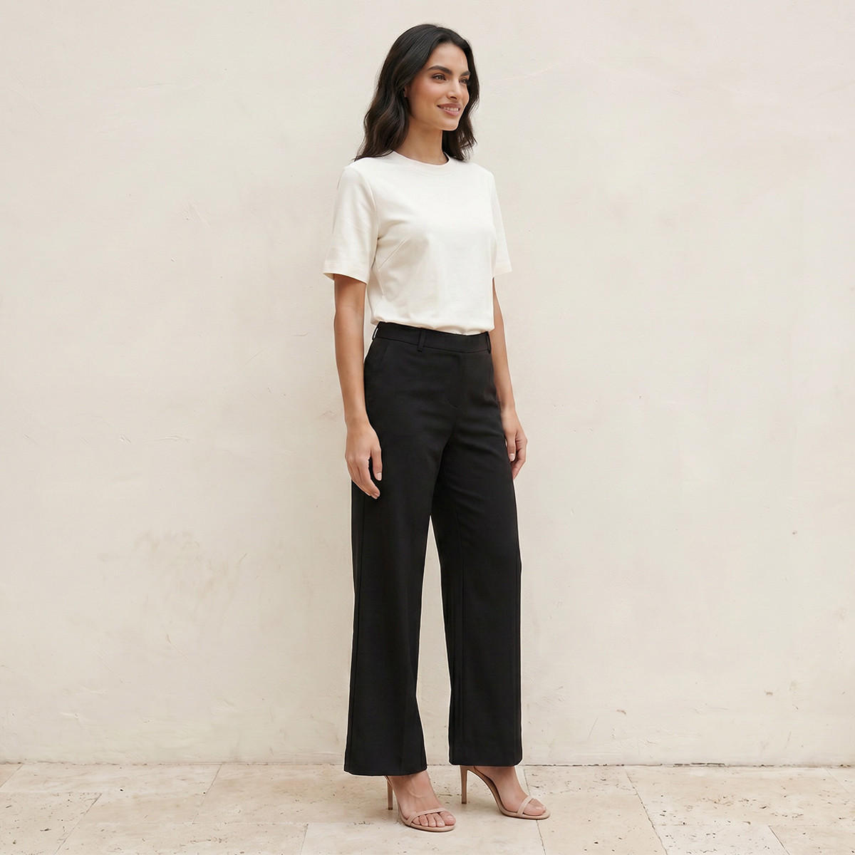 تيشيرت قطن بقصة عادية من سبلاش سمارت-women-clothing-tshirts-image-5