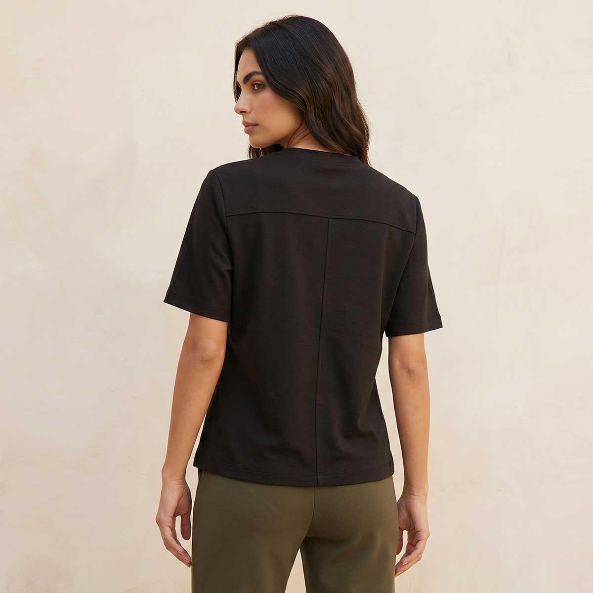 Splash Smart Regular Fit Cotton T-shirt-women-clothing-tshirts-image-4