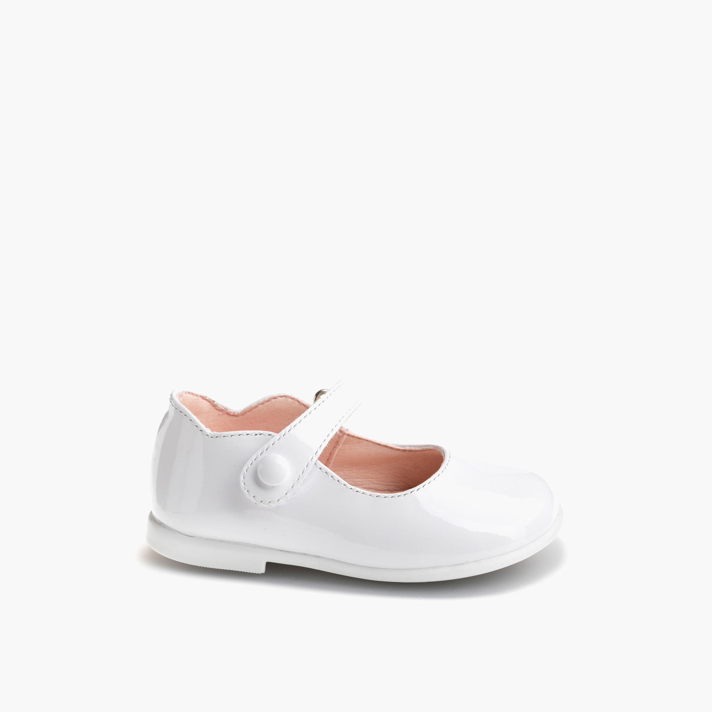 Pablosky Girls' Solid Mary Jane Shoes with Hook and Loop Closure-baby-girls-shoes-closedshoes-image-1