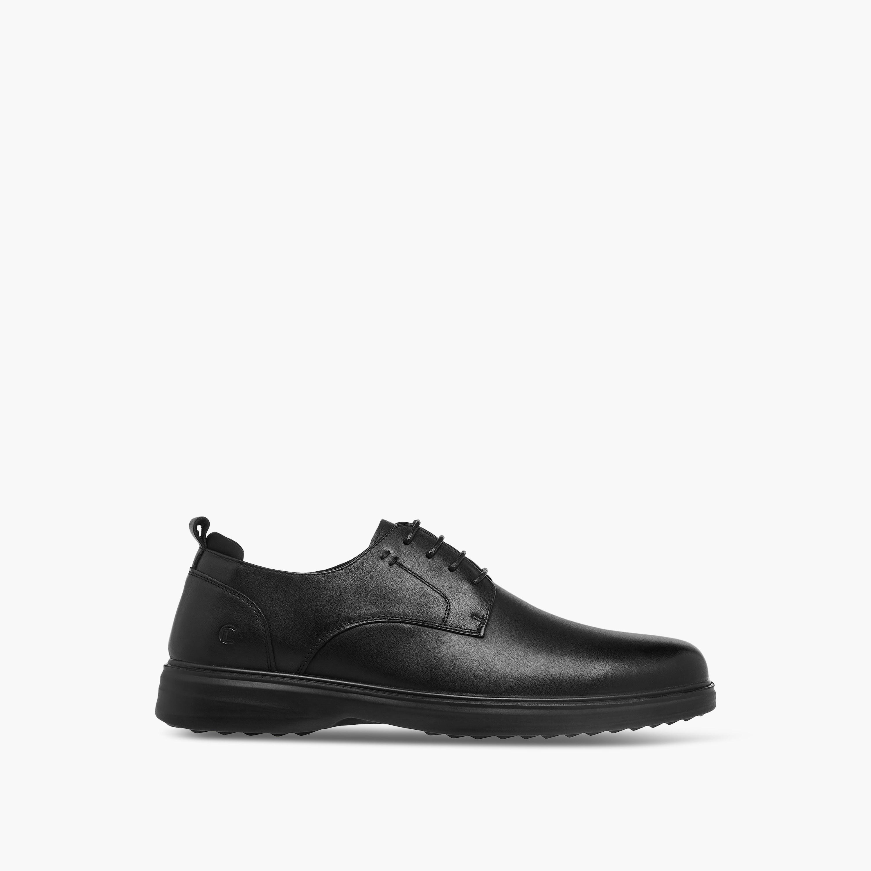Le Confort Men Solid Lace-Up Leather Derby Shoes-men-shoes-formalshoes-image-3