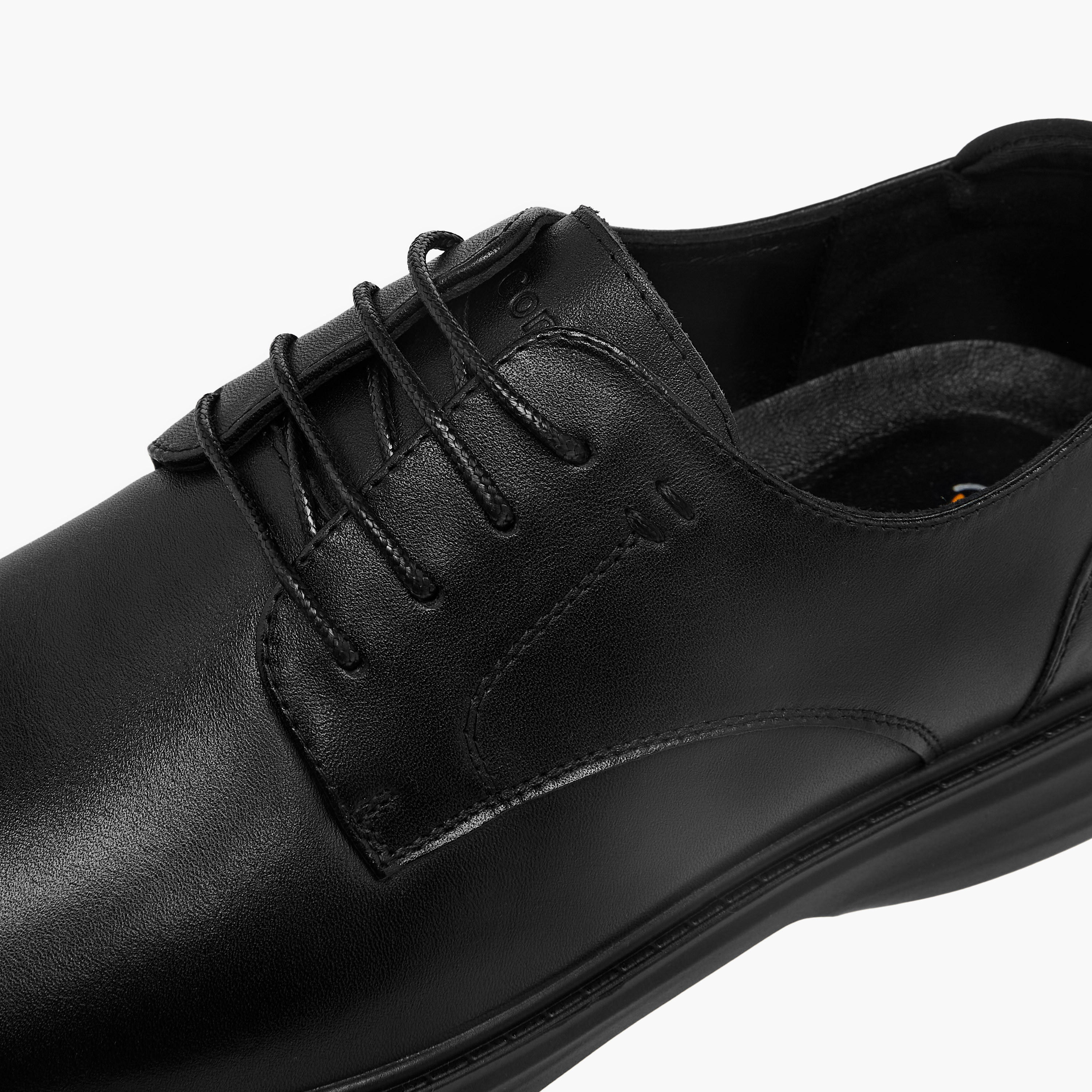 Le Confort Men Solid Lace-Up Leather Derby Shoes-men-shoes-formalshoes-image-4