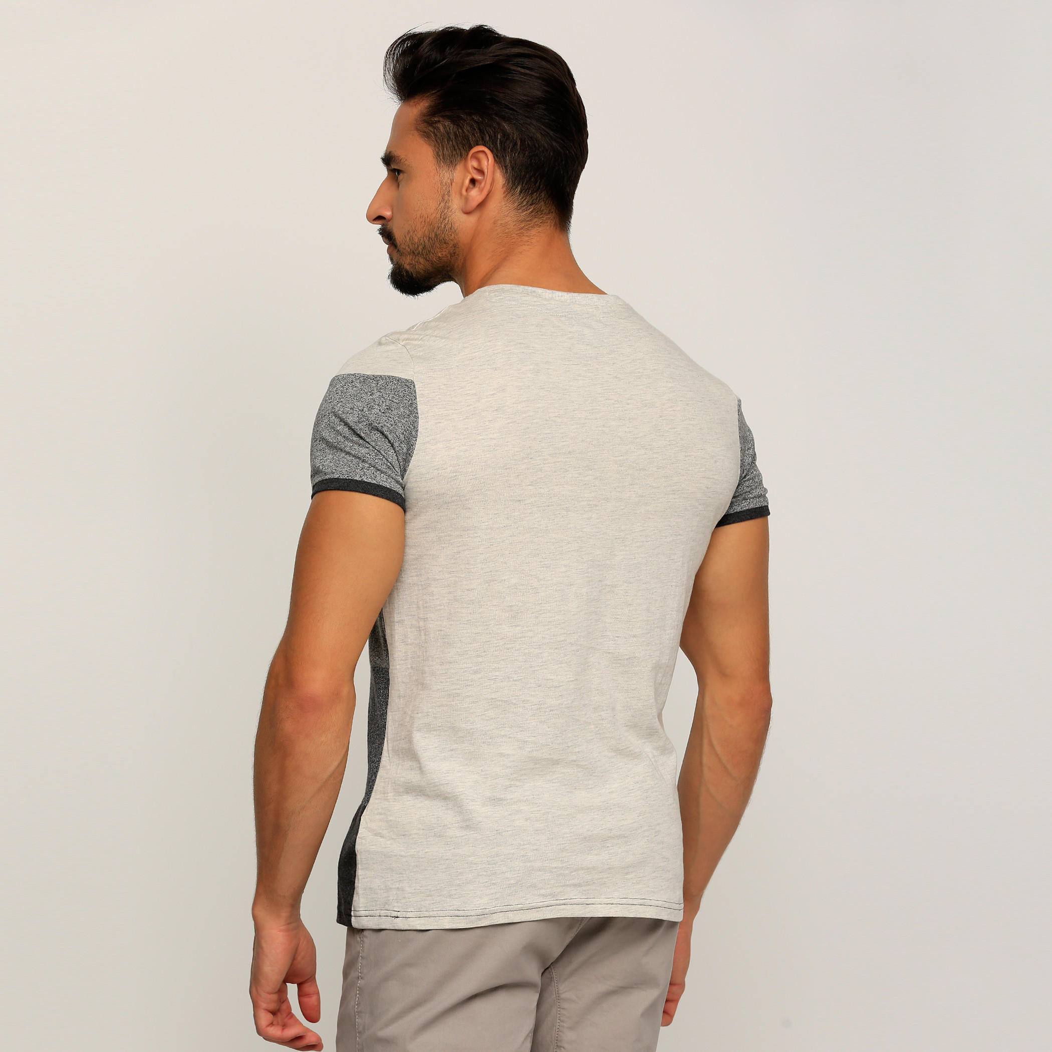 تيشيرت بأكمام قصيرة وياقة مستديرة وطبعات سمايلي وورلد-men-clothing-tshirtsandpolos-tshirts-image-2