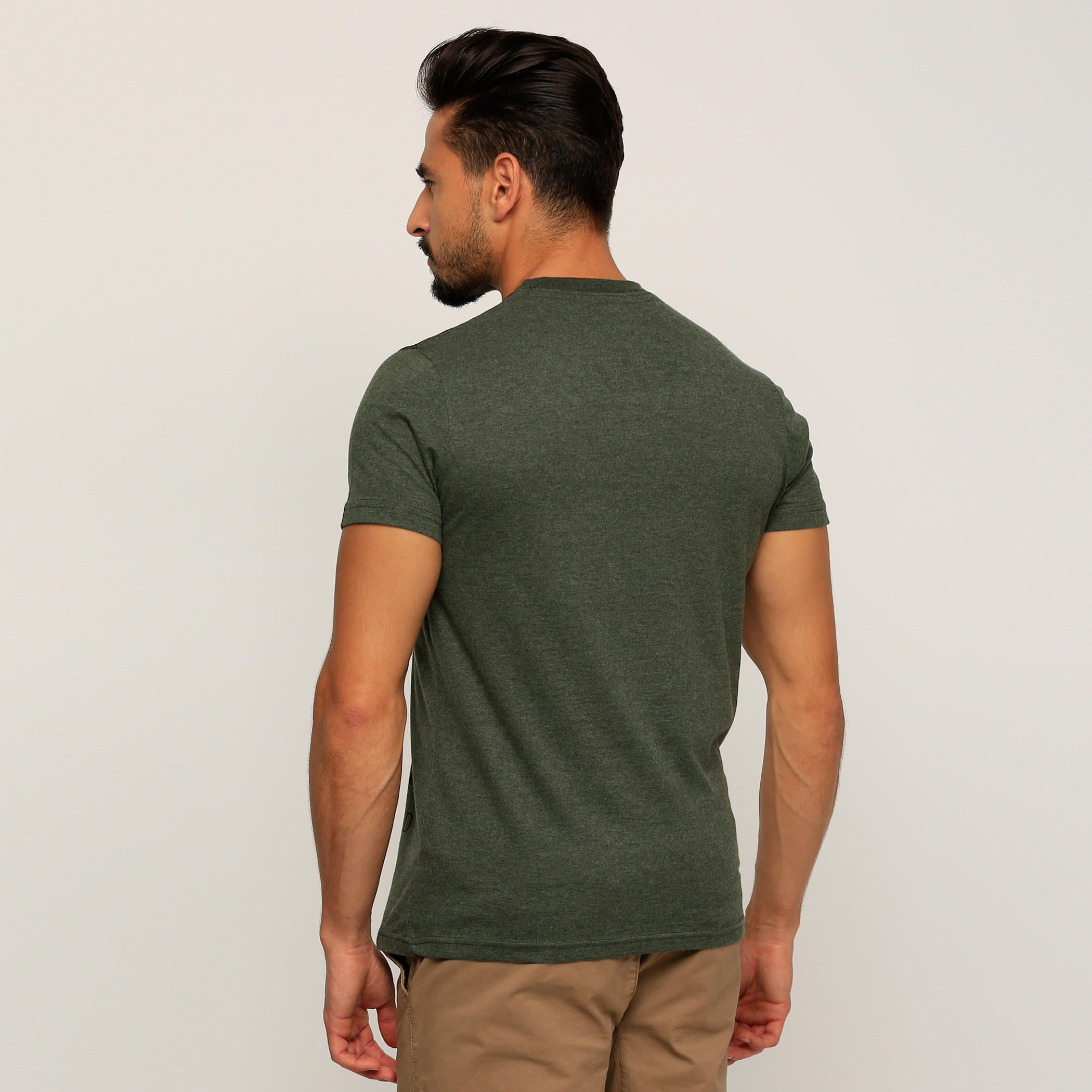 Smiley World Printed Round Neck T-Shirt with Short Sleeves-men-clothing-tshirtsandpolos-tshirts-image-2