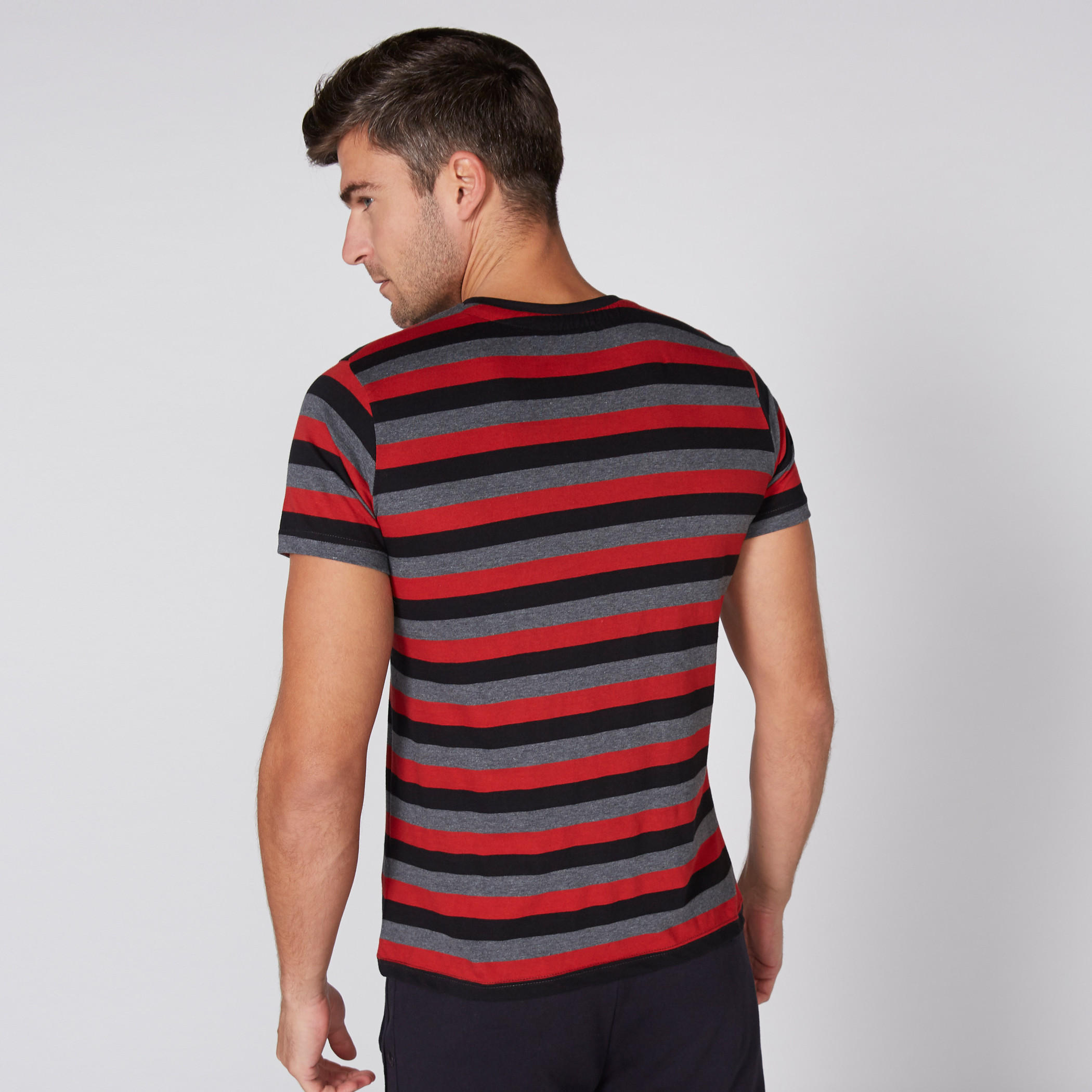 Smiley World Printed T-Shirt with Round Neck and Short Sleeves-men-clothing-tshirtsandpolos-tshirts-image-4
