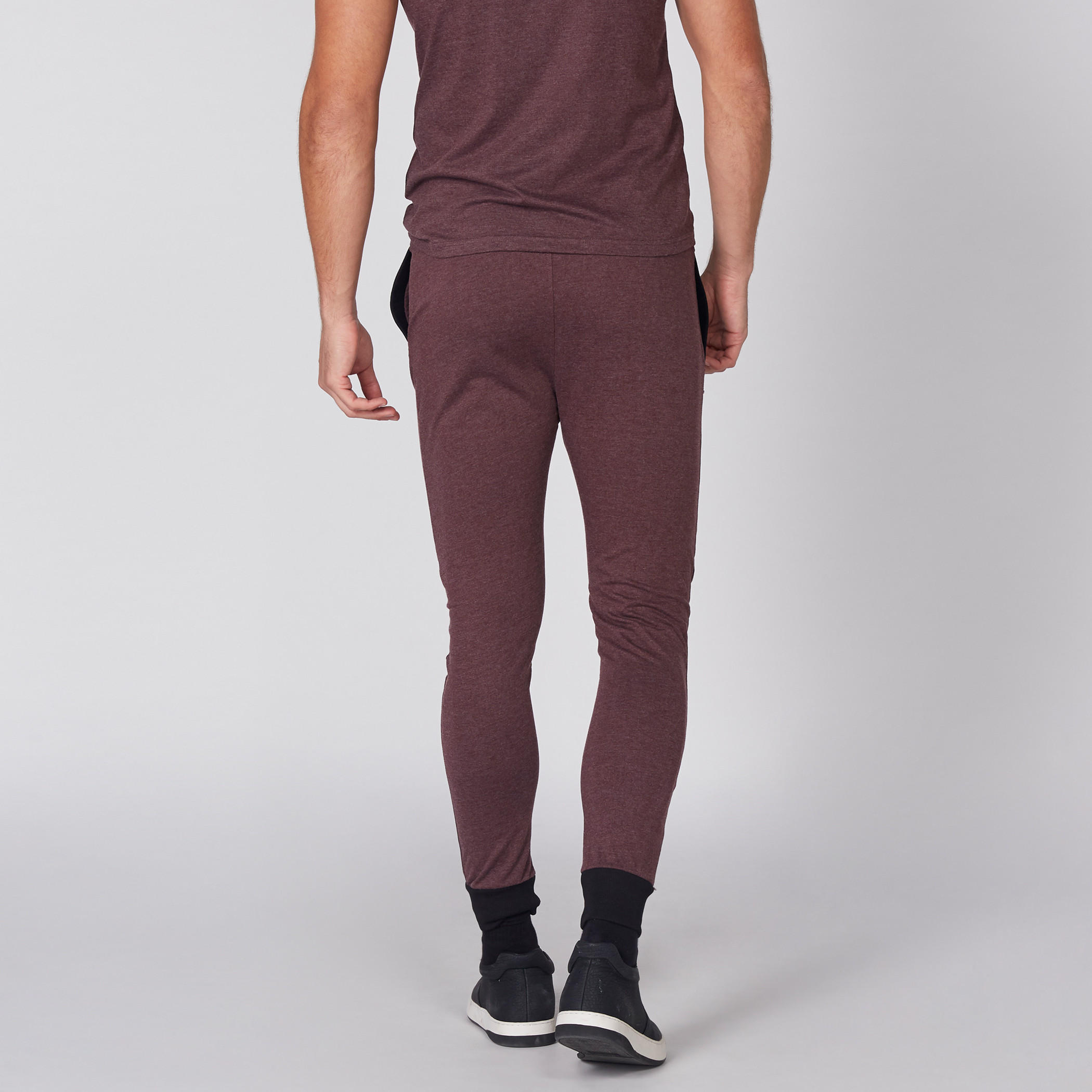 بنطال رياضي طويل بخصر مطاطي مزيّن بطبعات سمايلي وورلد-men-clothing-bottoms-joggers-image-5