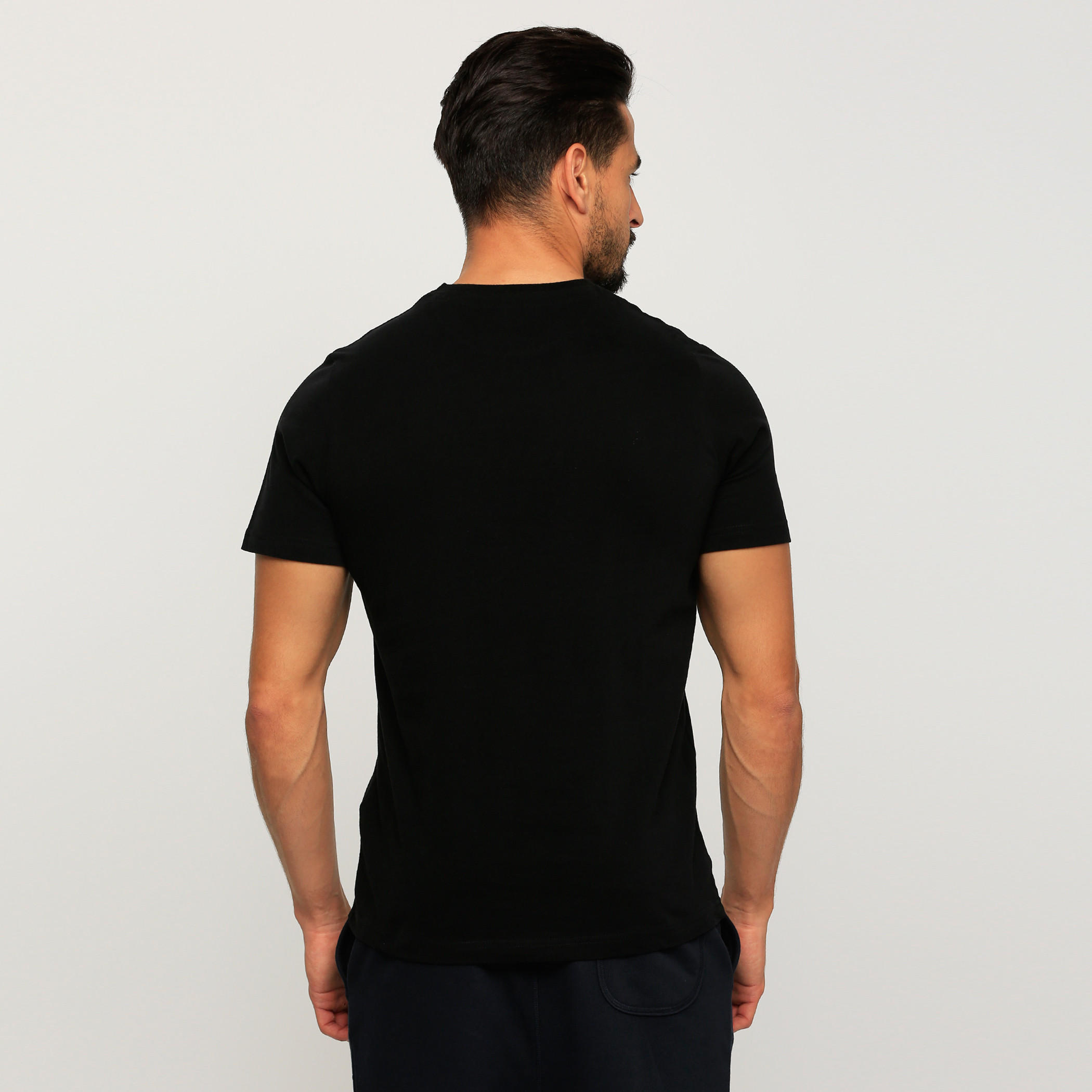 تيشيرت بياقة مستديرة وأكمام قصيرة وطبعات سمايلي وورلد-men-clothing-tshirtsandpolos-tshirts-image-2