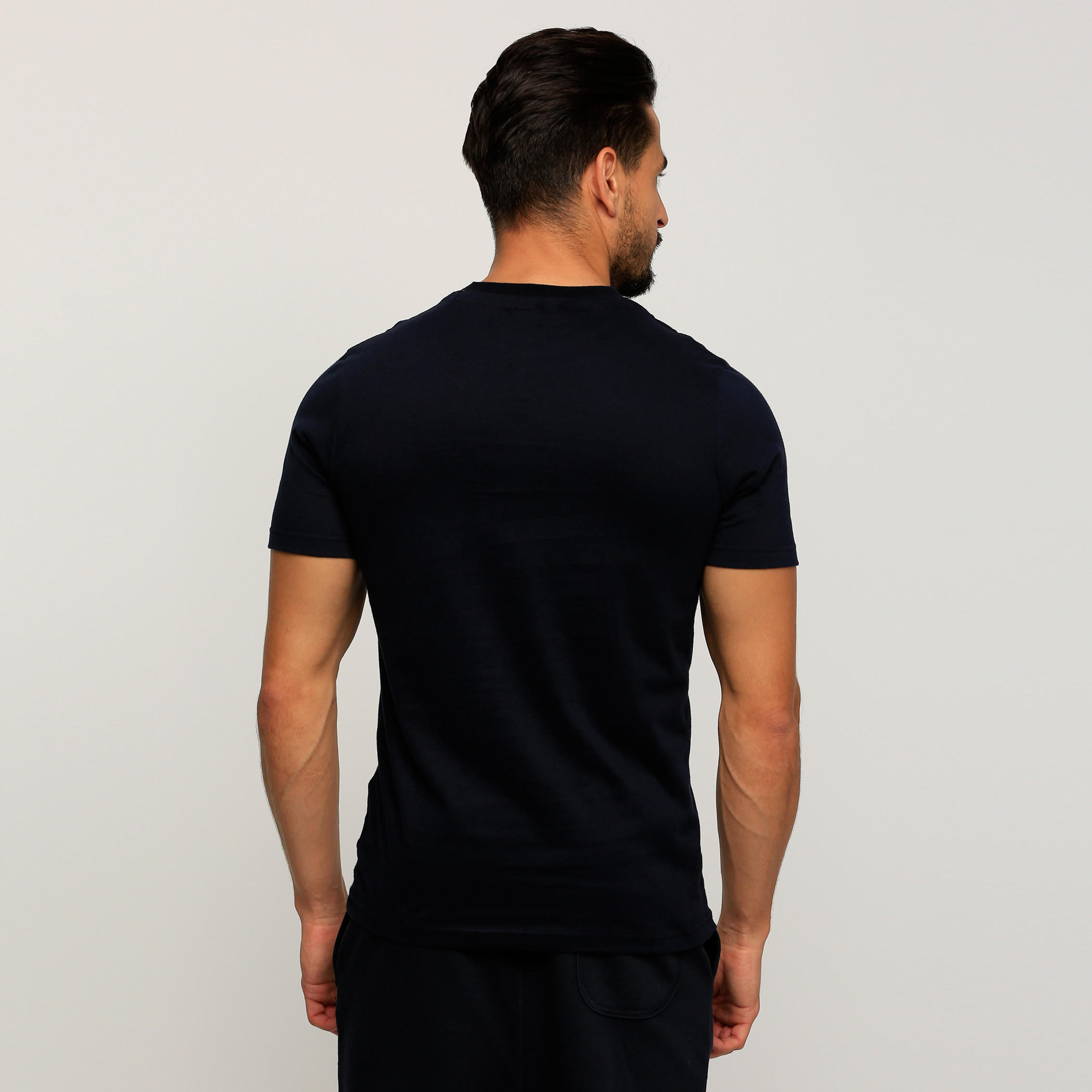 تيشيرت بياقة ضيّقة وأكمام قصيرة وطبعات سمايلي وورلد-men-clothing-tshirtsandpolos-tshirts-image-2