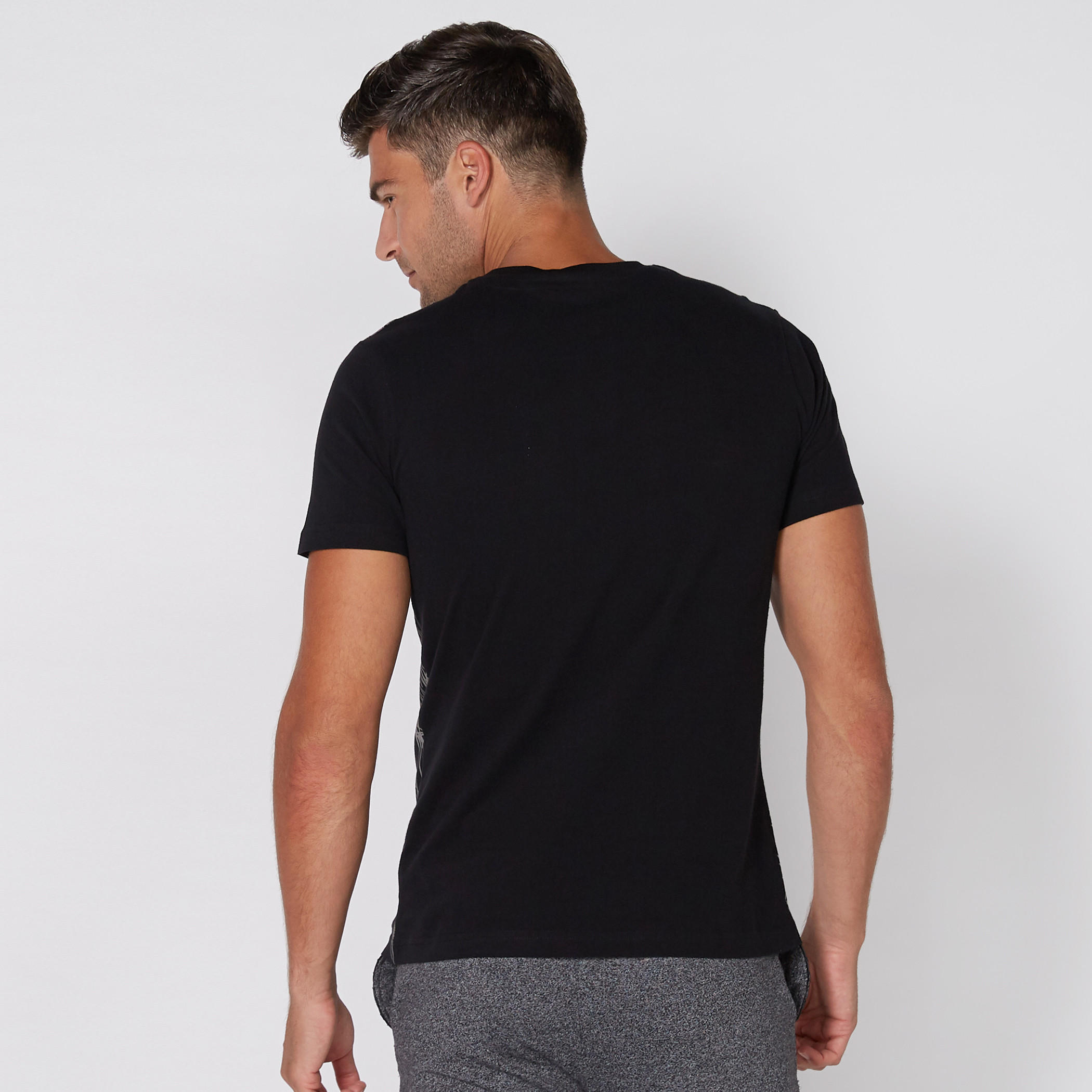 Smiley World Printed T-Shirt with Round Neck and Short Sleeves-men-clothing-tshirtsandpolos-tshirts-image-4