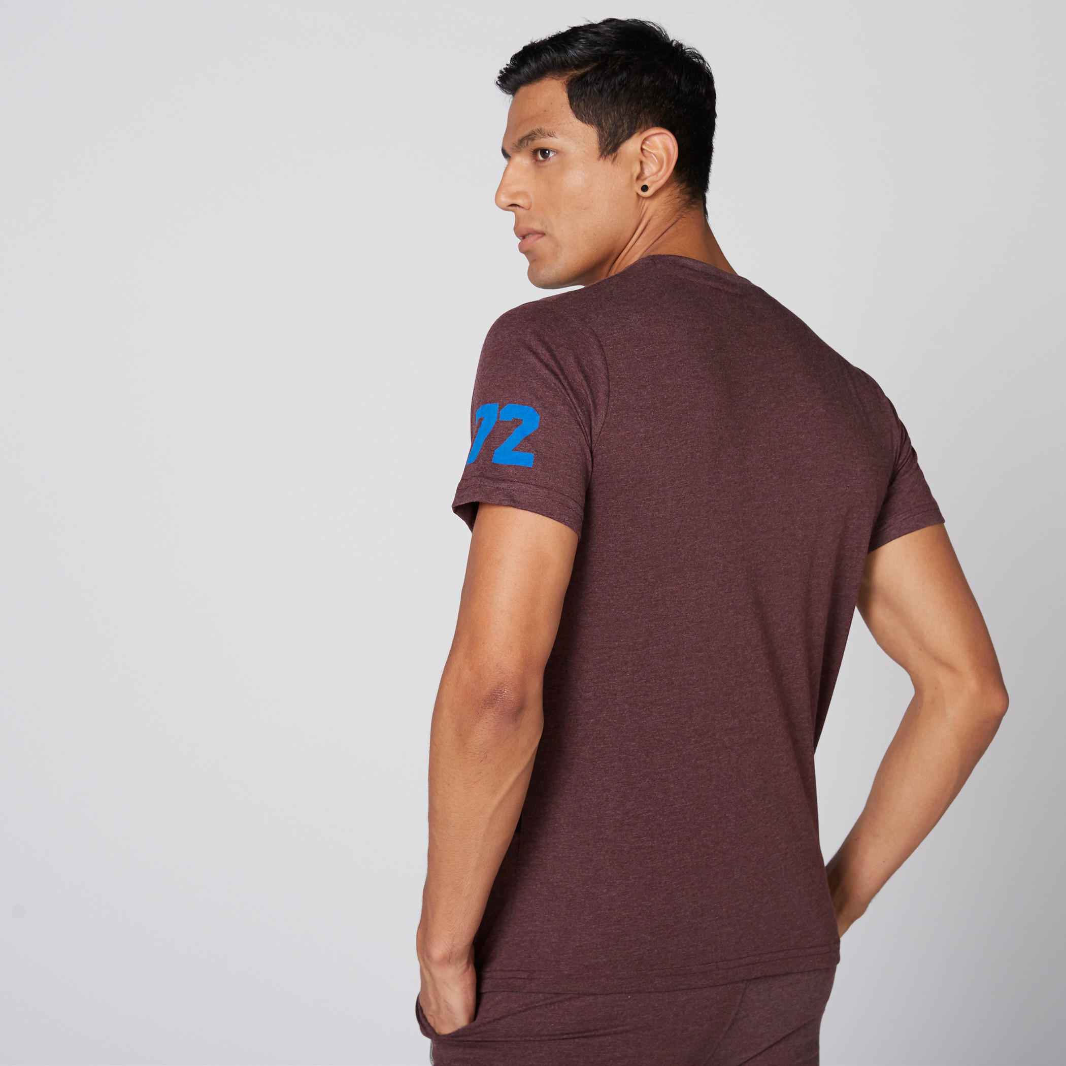 تيشيرت بياقة مستديرة وأكمام قصيرة وطبعات جرافيك سمايلي وورلد-men-clothing-tshirtsandpolos-tshirts-image-3