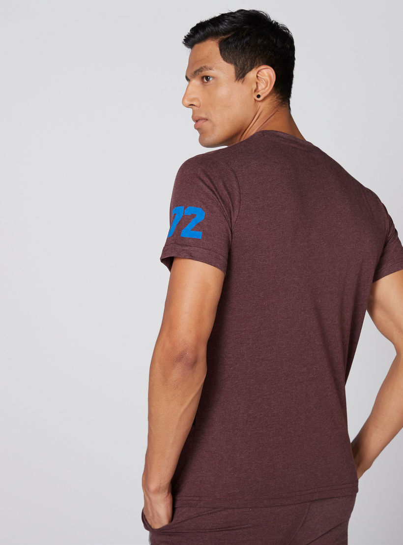 تيشيرت بياقة مستديرة وأكمام قصيرة وطبعات جرافيك سمايلي وورلد-men-clothing-tshirtsandpolos-tshirts-image-3