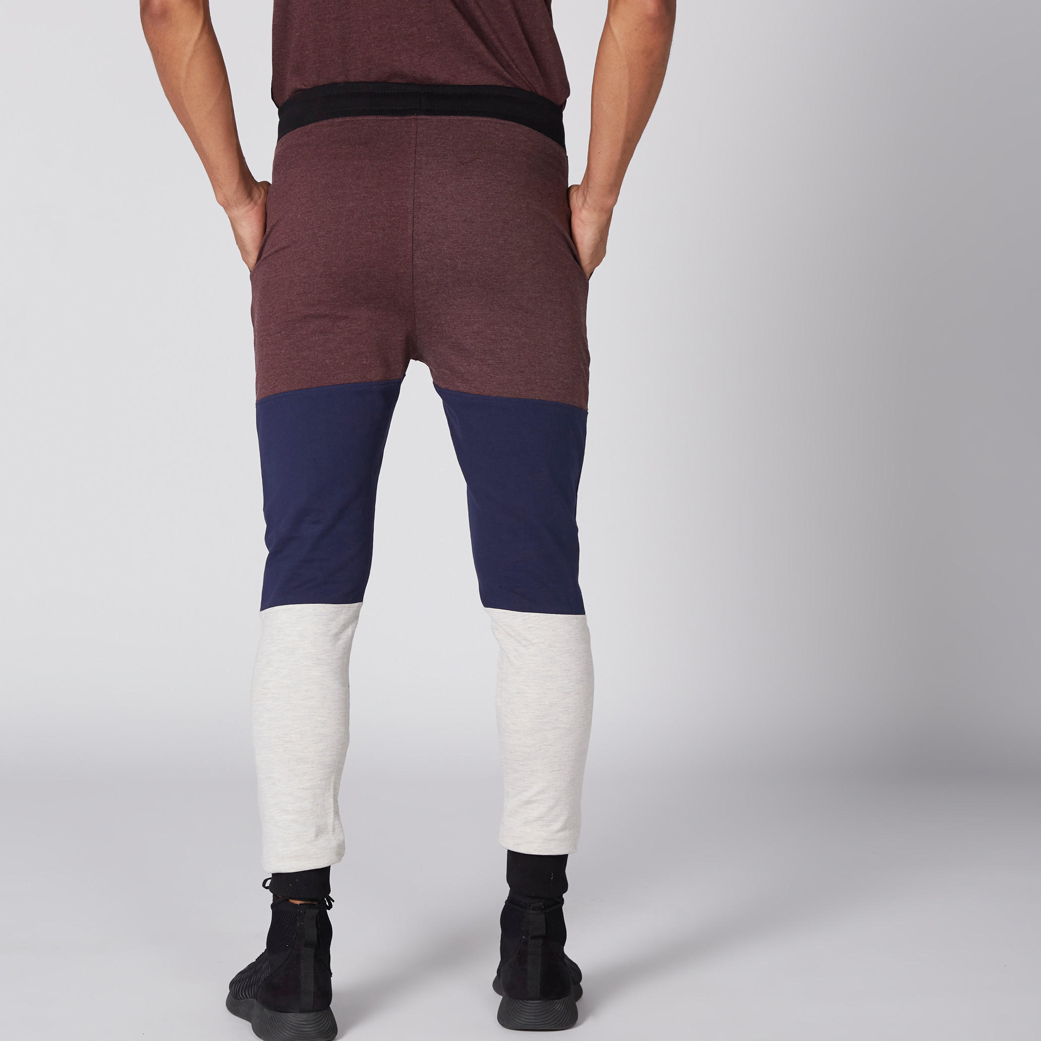 Smiley World Pocket Detail Jog Pants with Elasticised Waistband-men-clothing-bottoms-joggers-image-5