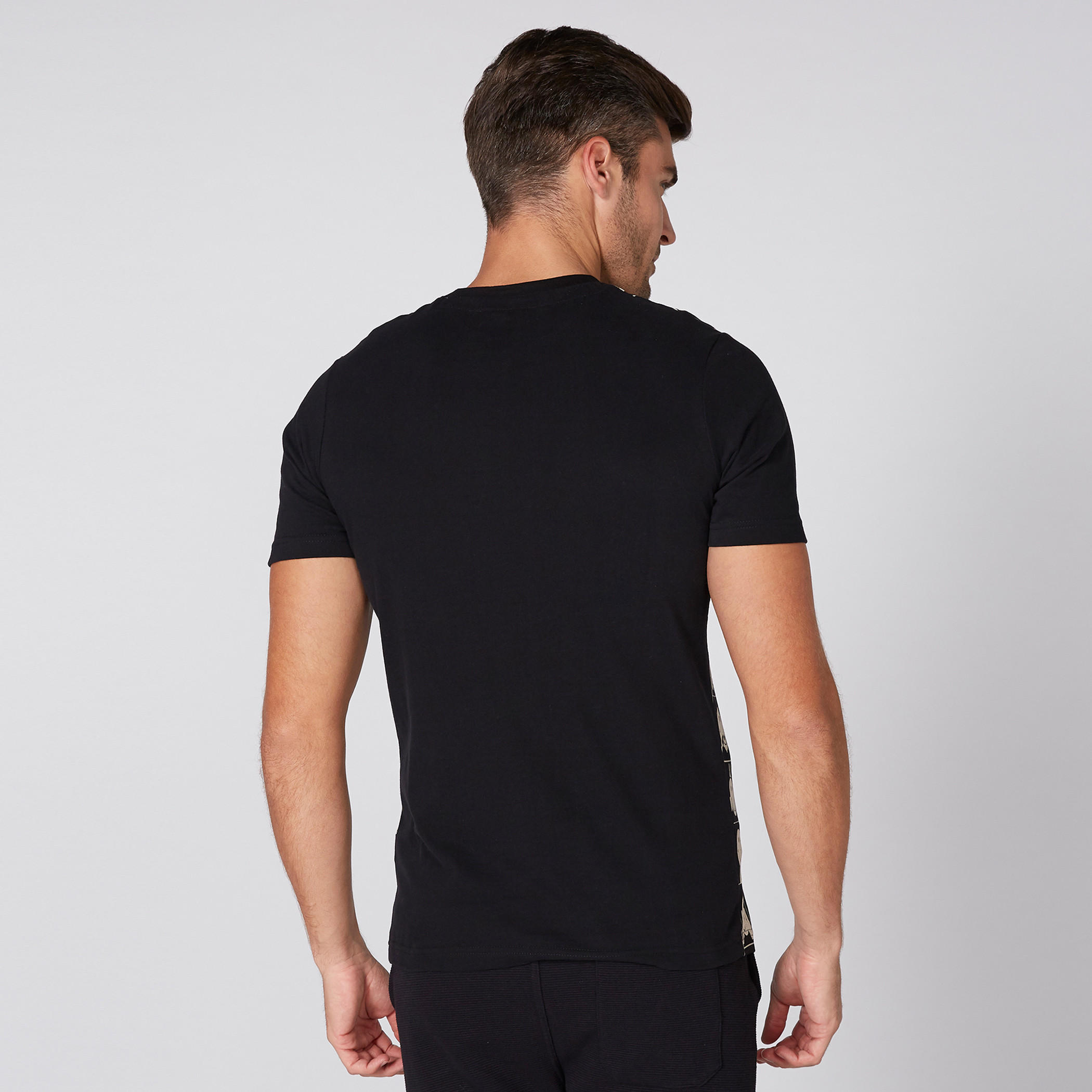 Smiley World Printed T-Shirt with Round Neck and Short Sleeves-men-clothing-tshirtsandpolos-tshirts-image-3