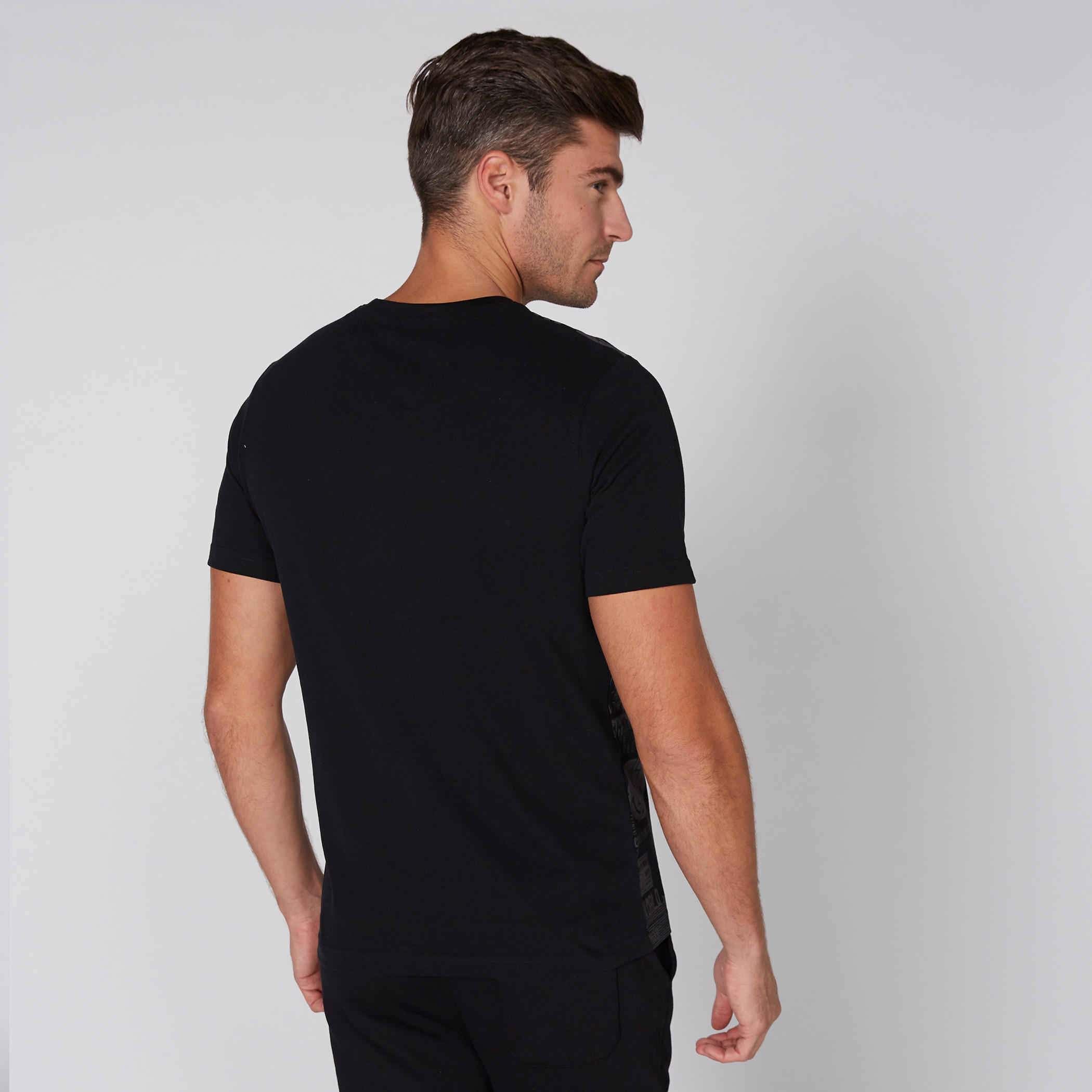 Smiley World Printed T-Shirt with Round Neck and Short Sleeves-men-clothing-tshirtsandpolos-tshirts-image-4
