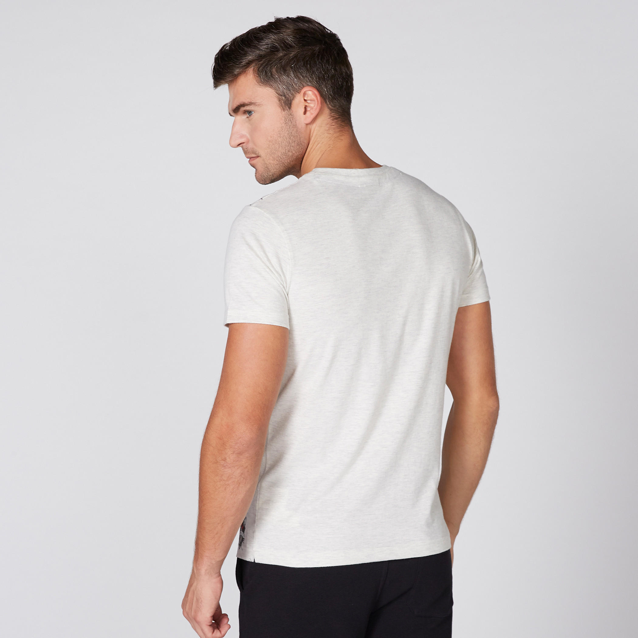 Smiley World Printed T-Shirt with Round Neck and Short Sleeves-men-clothing-tshirtsandpolos-tshirts-image-3
