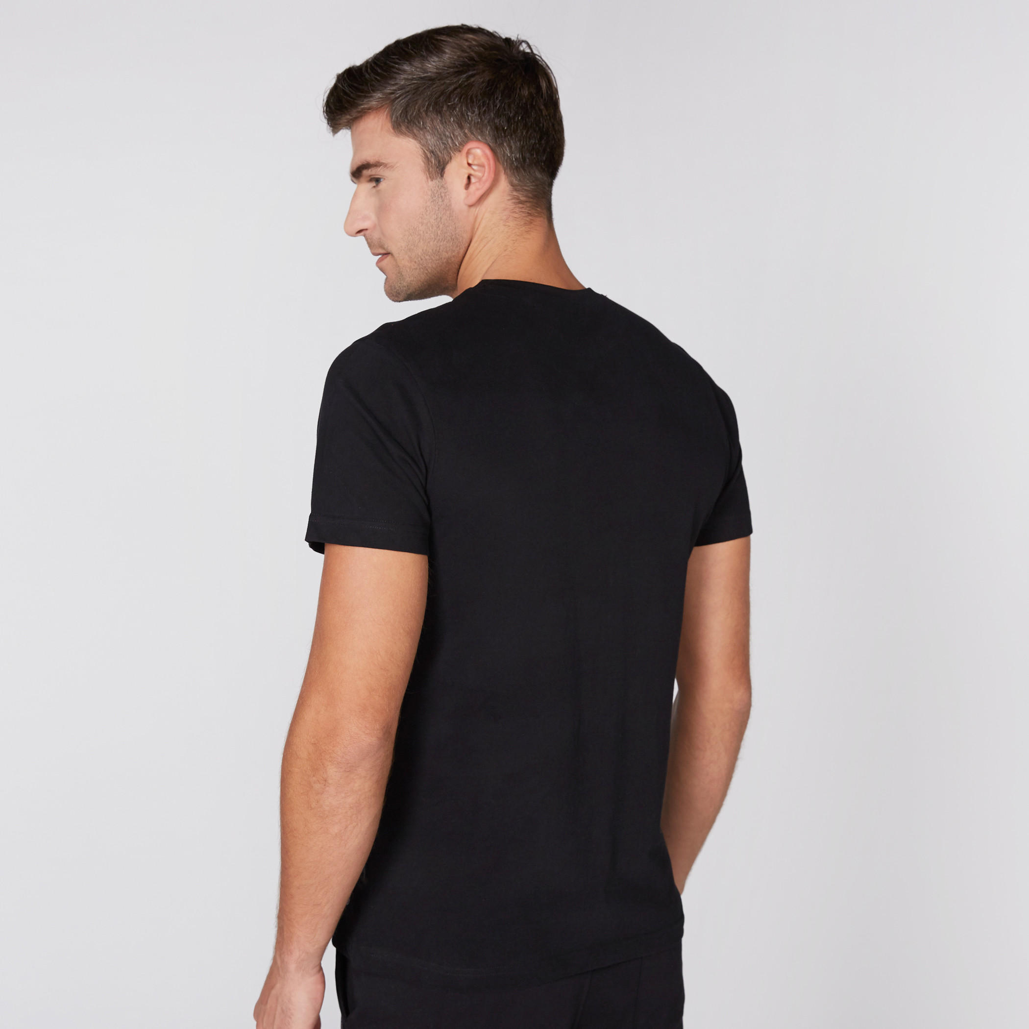 Smiley World Printed T-Shirt with Round Neck and Short Sleeves-men-clothing-tshirtsandpolos-tshirts-image-4