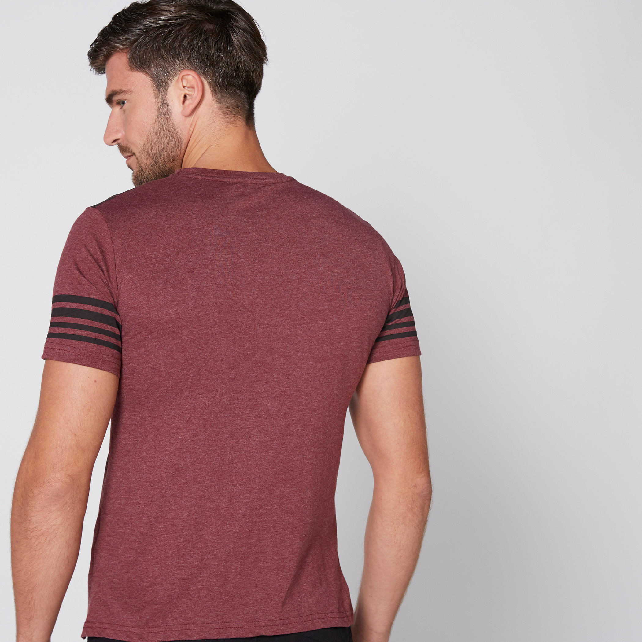 تيشيرت بياقة مستديرة وأكمام قصيرة وطبعات سمايلي وورلد-men-clothing-tshirtsandpolos-tshirts-image-3