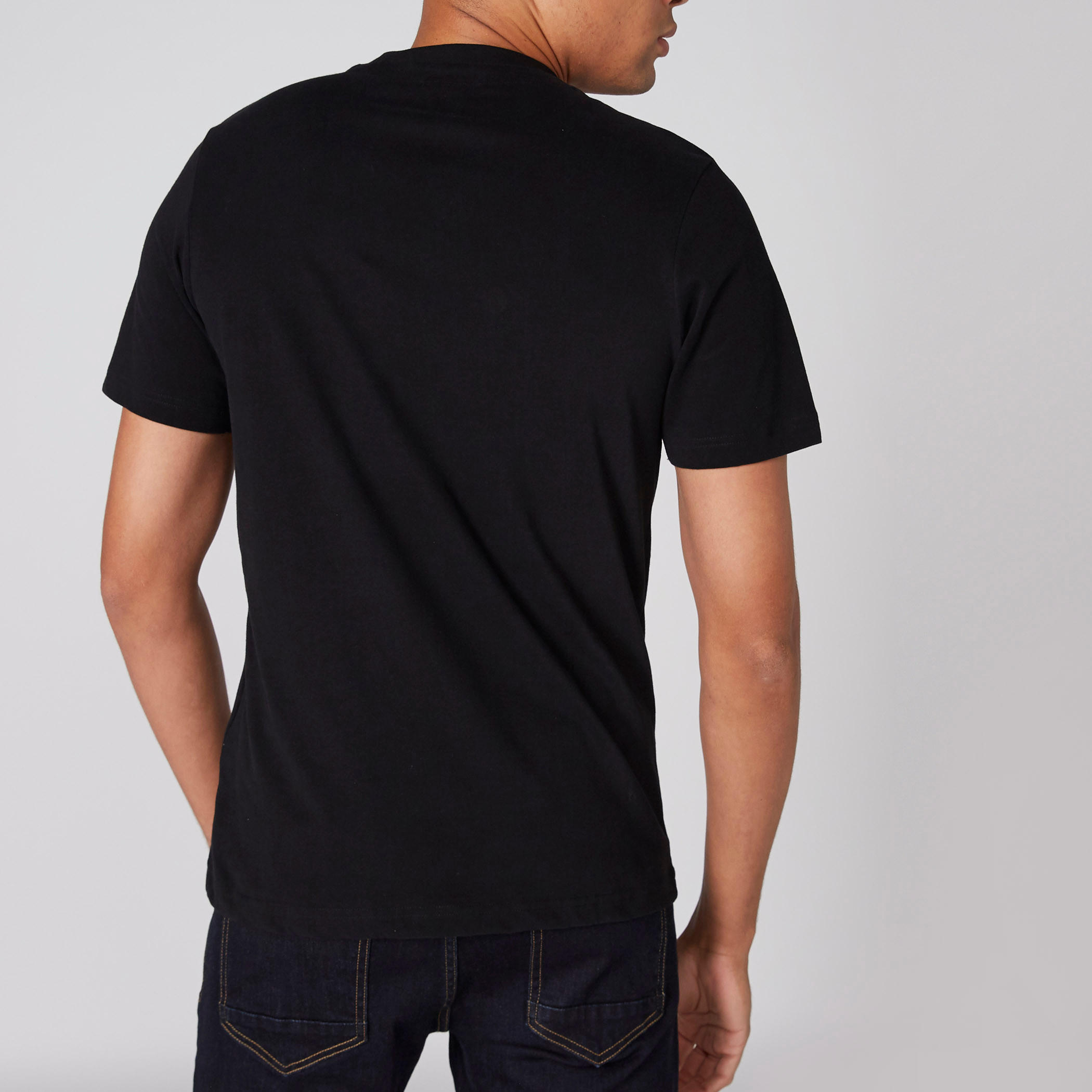 تيشيرت بياقة مستديرة وأكمام قصيرة وطبعات سمايلي وورلد-men-clothing-tshirtsandpolos-tshirts-image-2