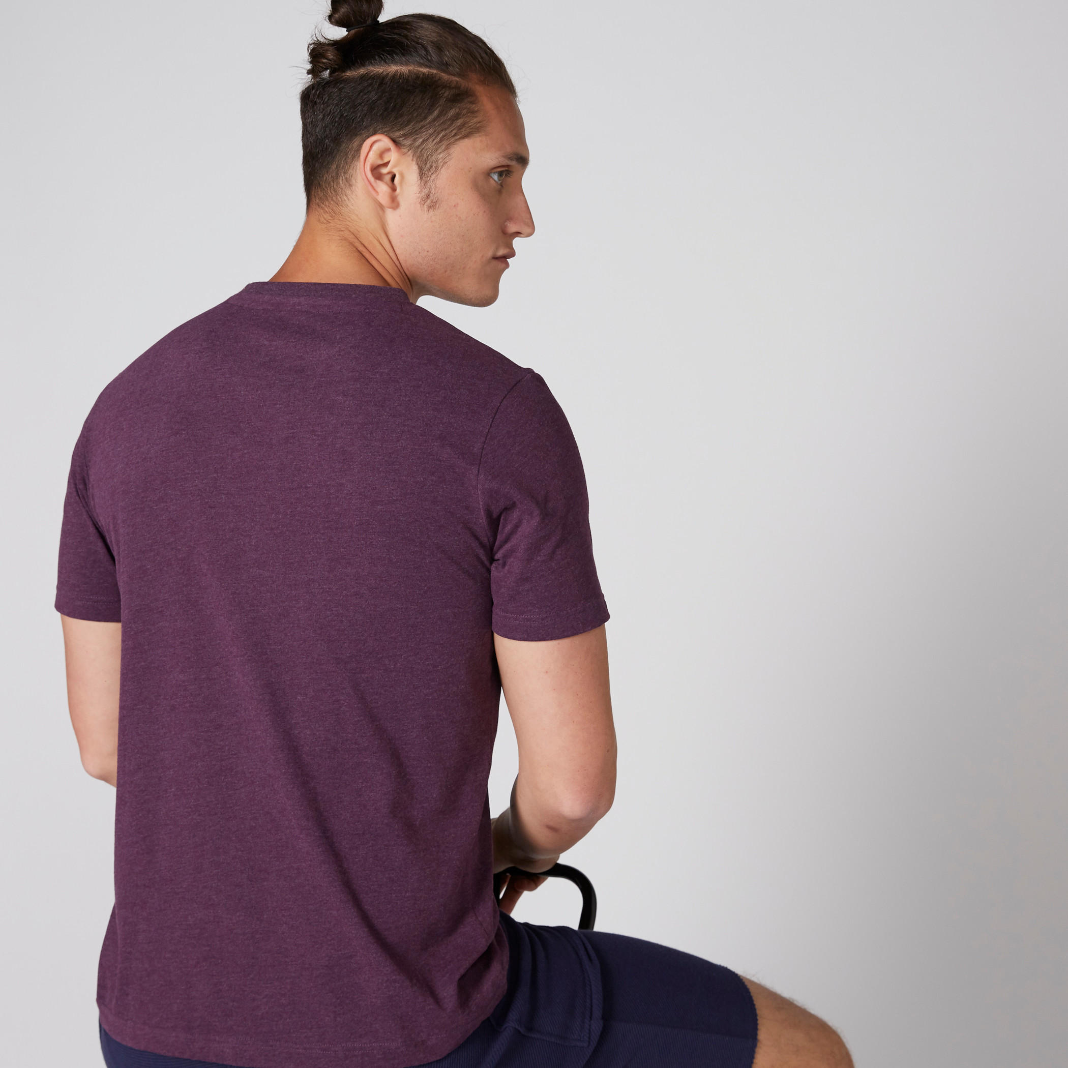 تيشيرت بياقة مستديرة وأكمام قصيرة وطبعات سمايلي وورلد-men-clothing-tshirtsandpolos-tshirts-image-2