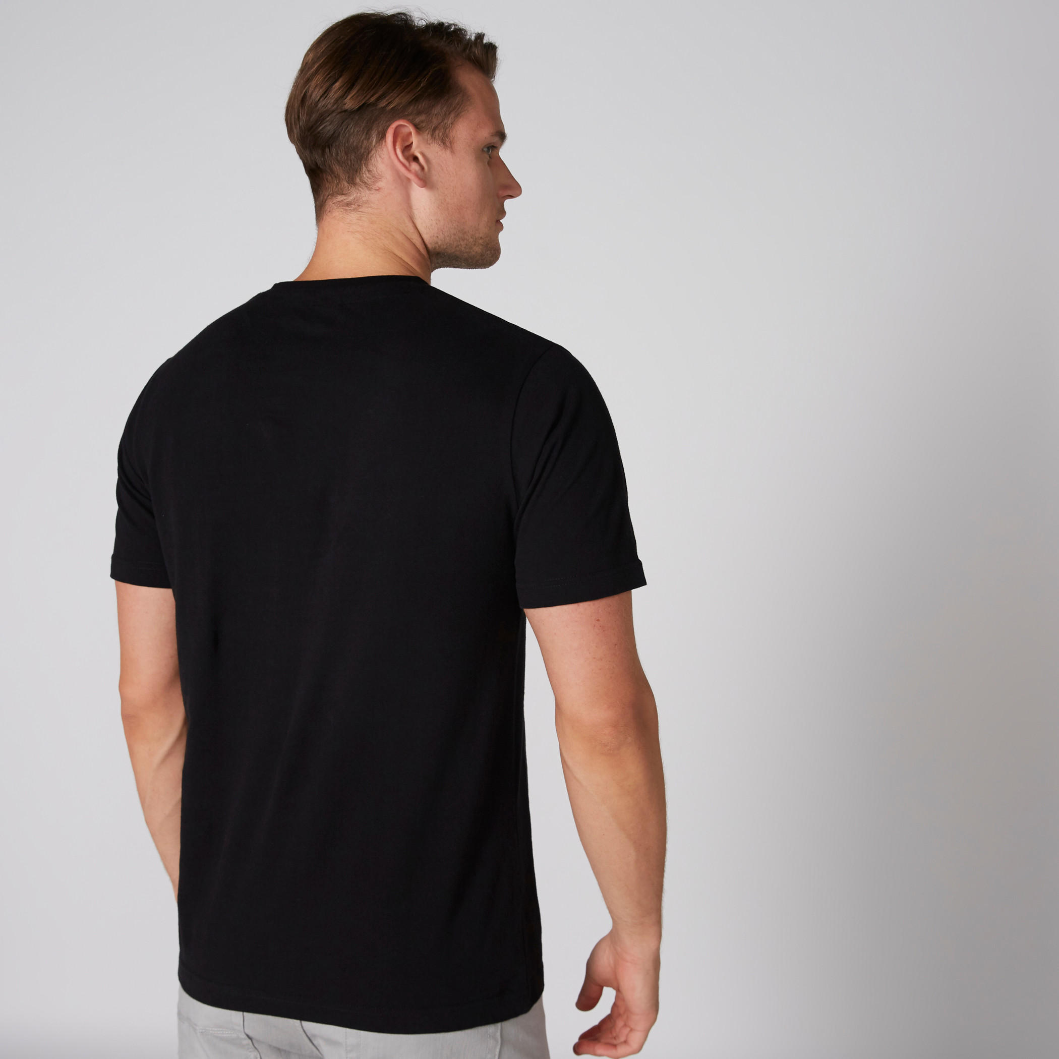 تيشيرت بياقة مستديرة وأكمام قصيرة وطبعات سمايلي وورلد-men-clothing-tshirtsandpolos-tshirts-image-2