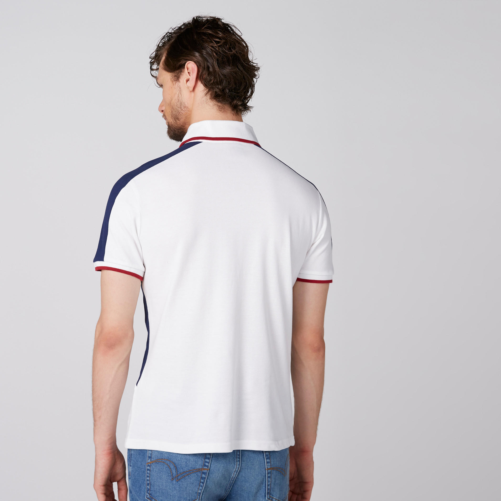 تيشيرت بياقة بولو وأكمام قصيرة وطبعات سمايلي وورلد-men-clothing-tshirtsandpolos-polos-image-3