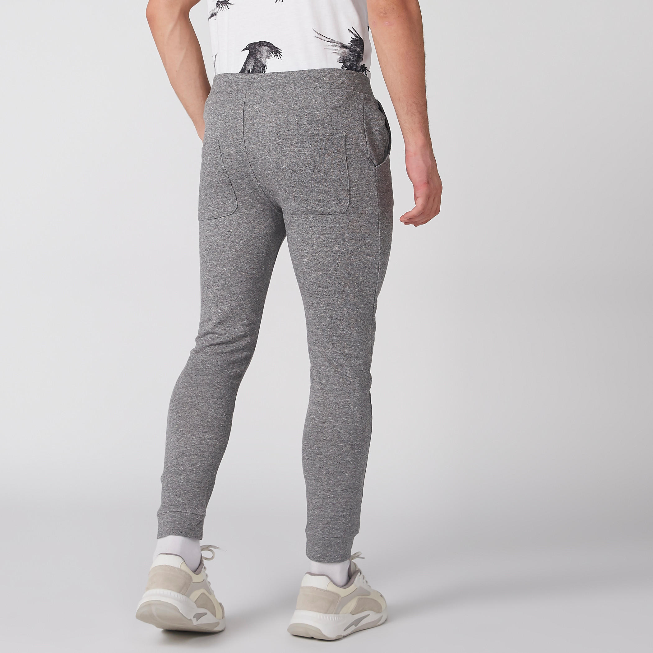 Smiley World Printed Jog Pants with Pocket Detail and Button Closure-men-clothing-bottoms-joggers-image-4